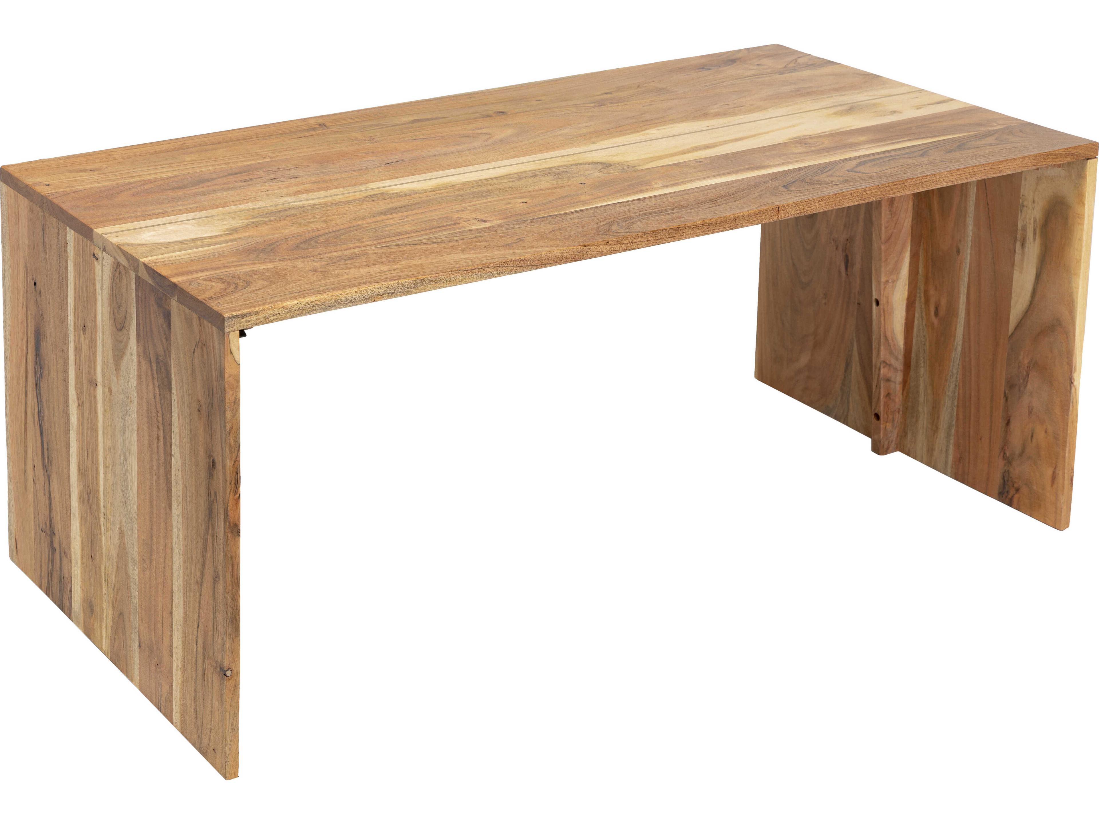 Surya Umaid Rectangular Wood Brown Coffee Table