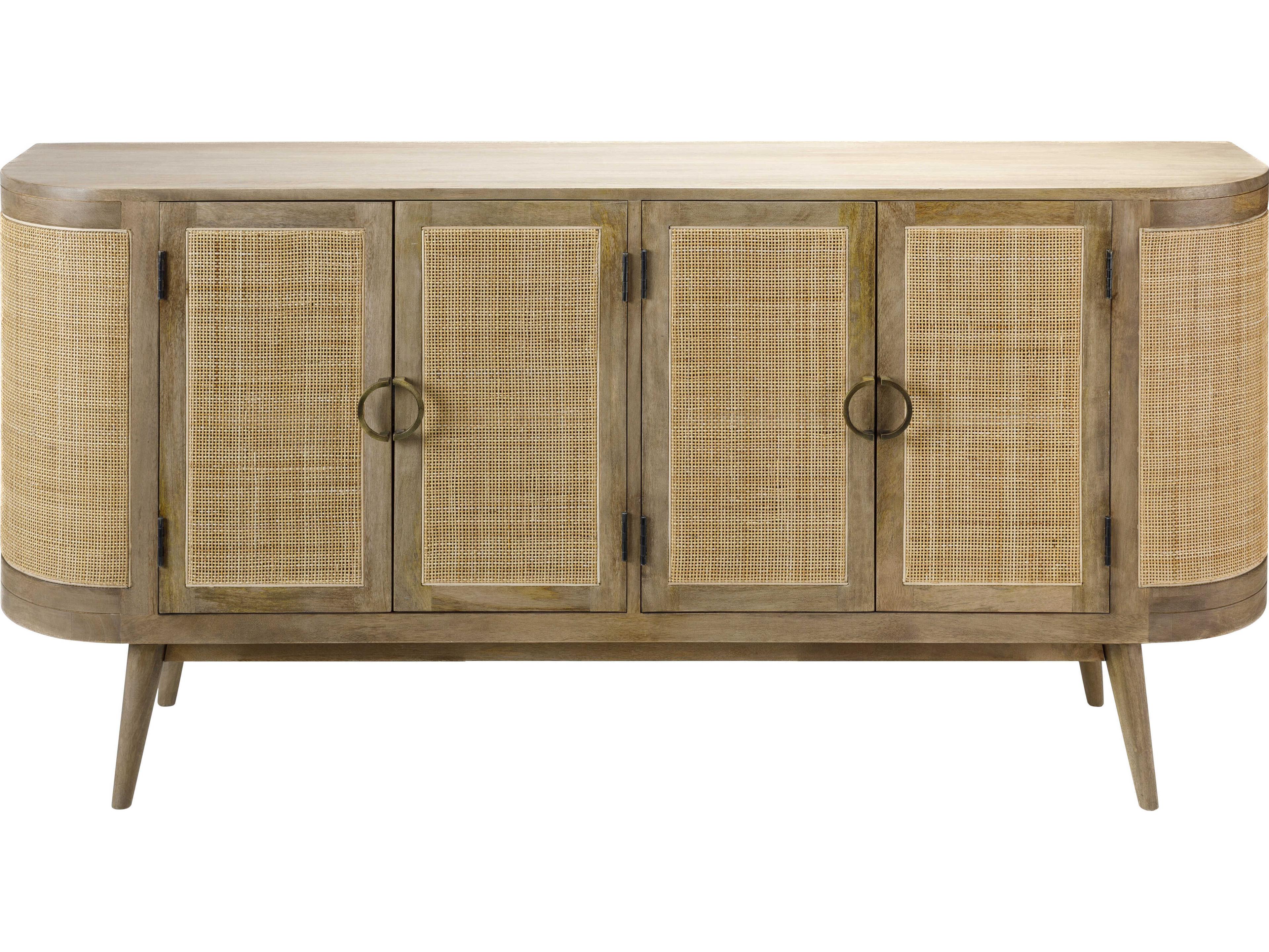 Surya Avadi 68" Mango Wood Brown Sideboard