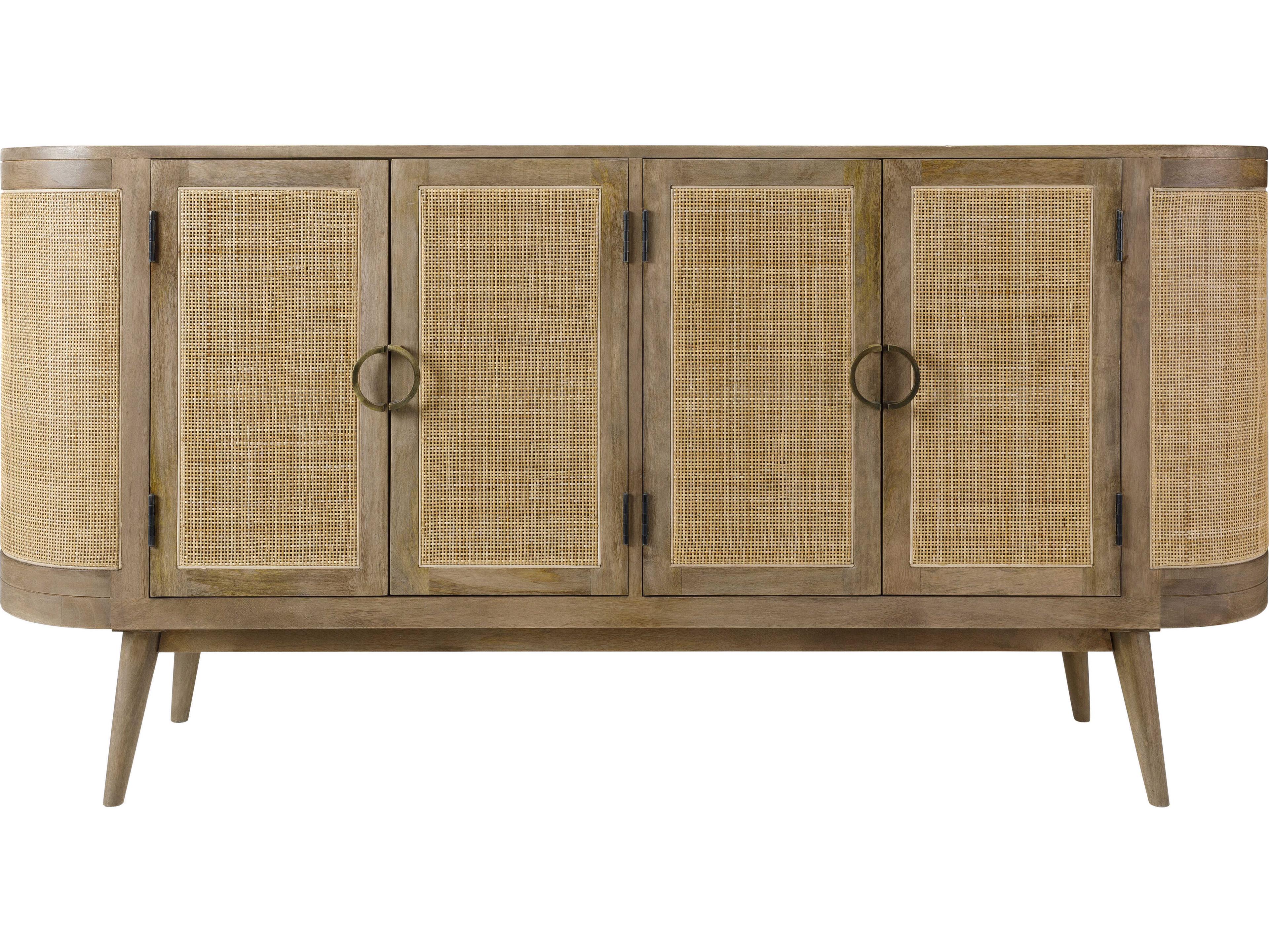 Surya Avadi 68" Mango Wood Brown Sideboard
