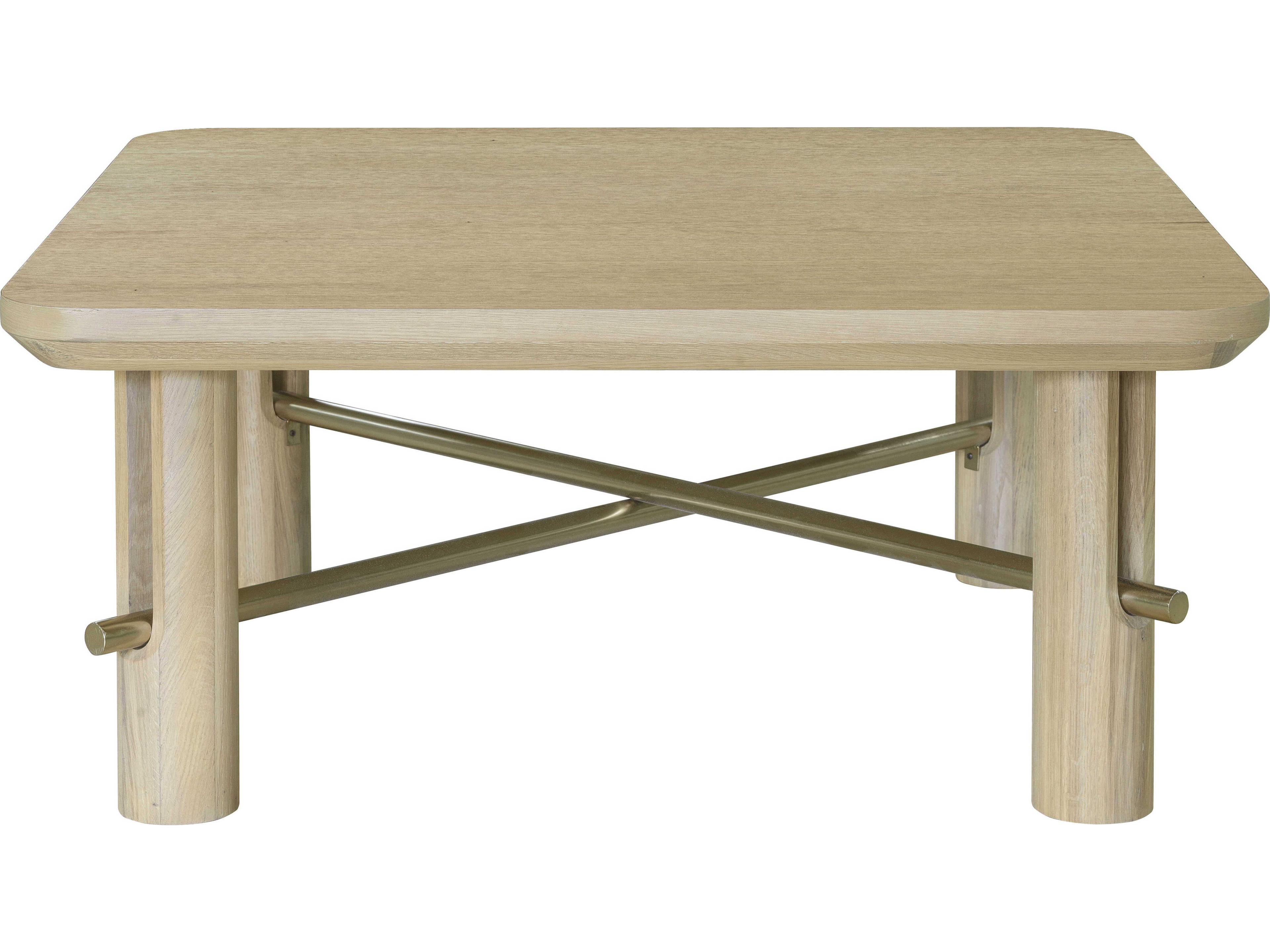 Surya Valdo Square Wood Coffee Table