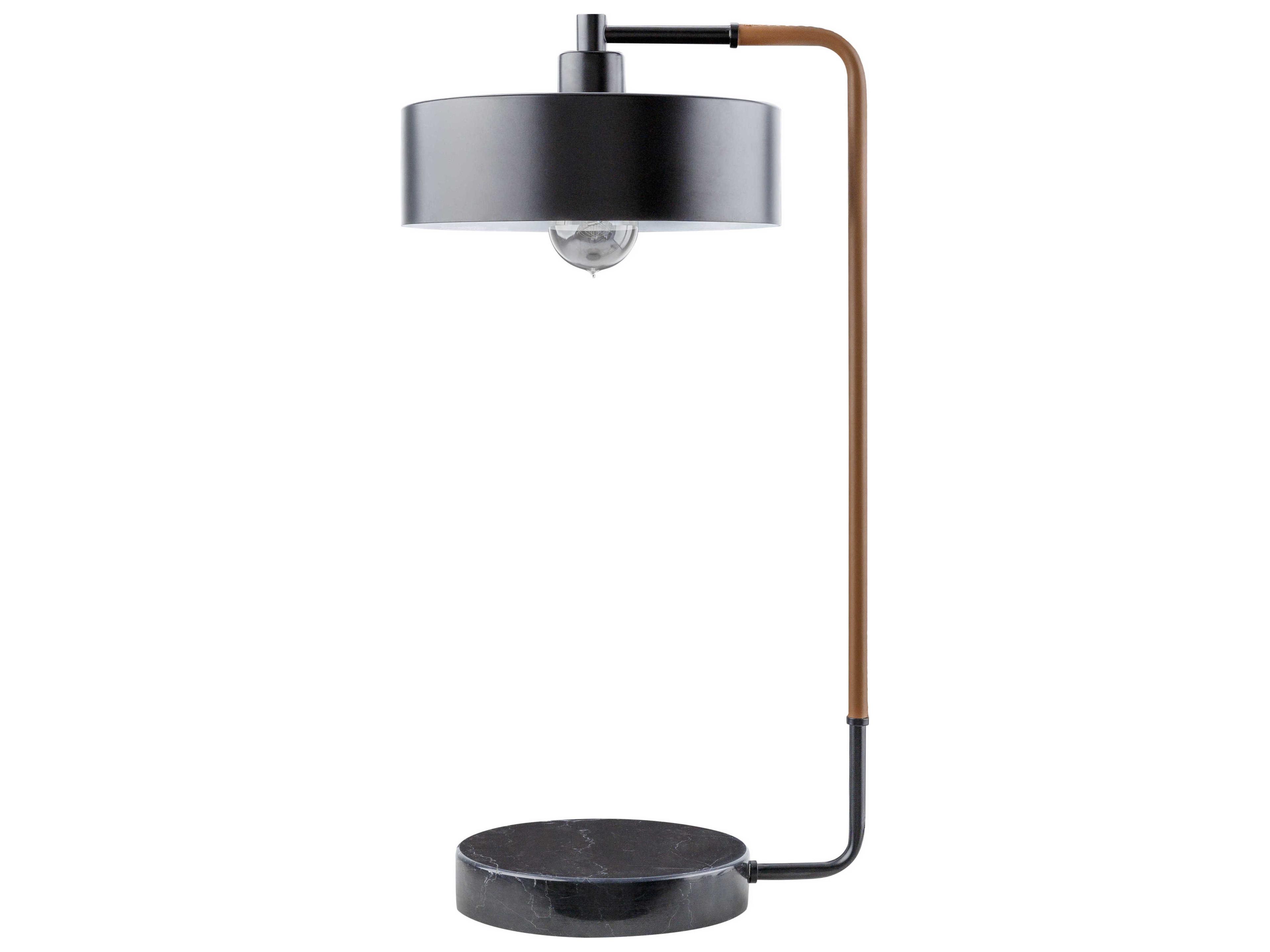 Surya Valo Black Desk Lamp