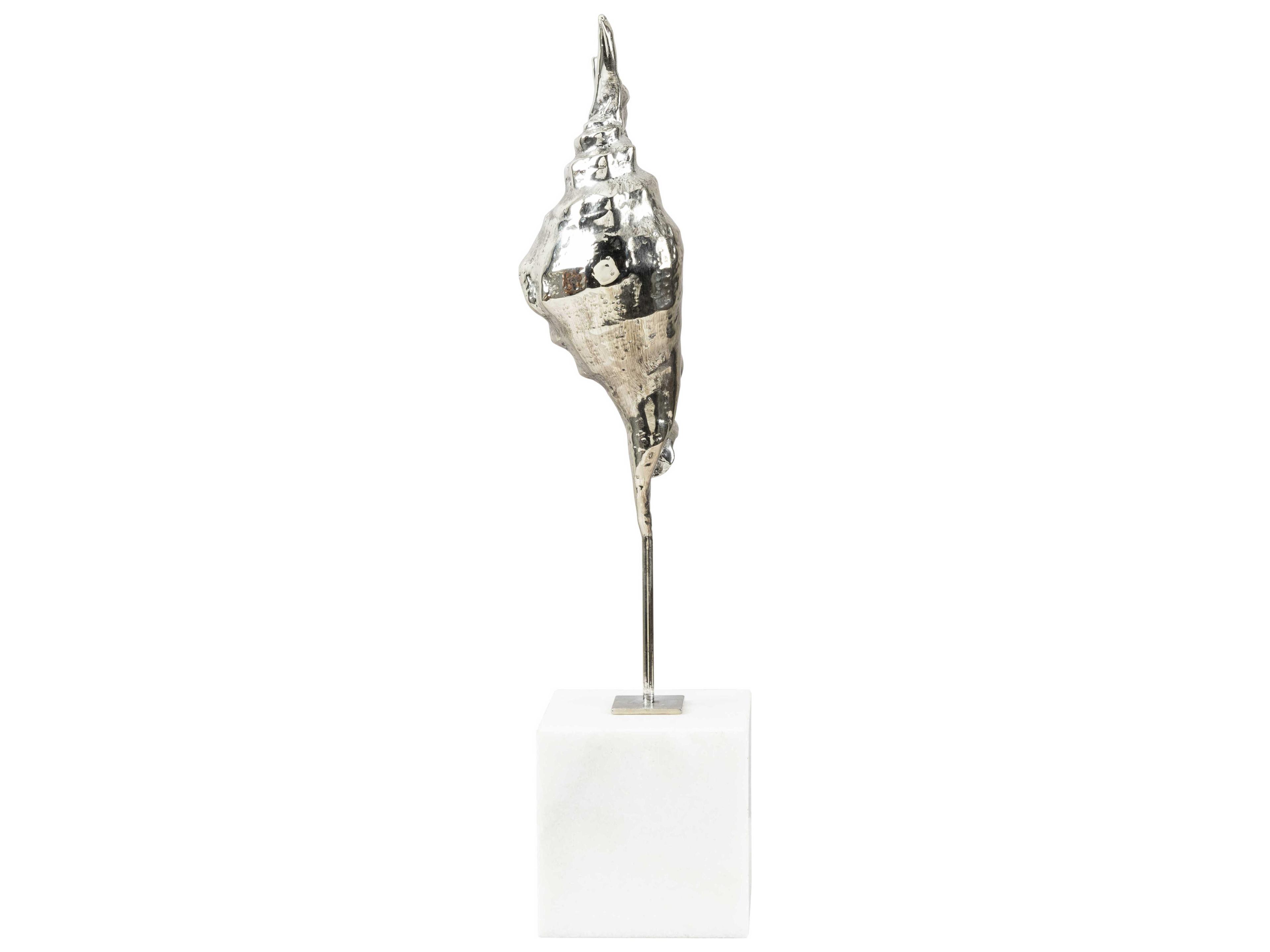 Surya Vitoria Metallic Silver Sculpture