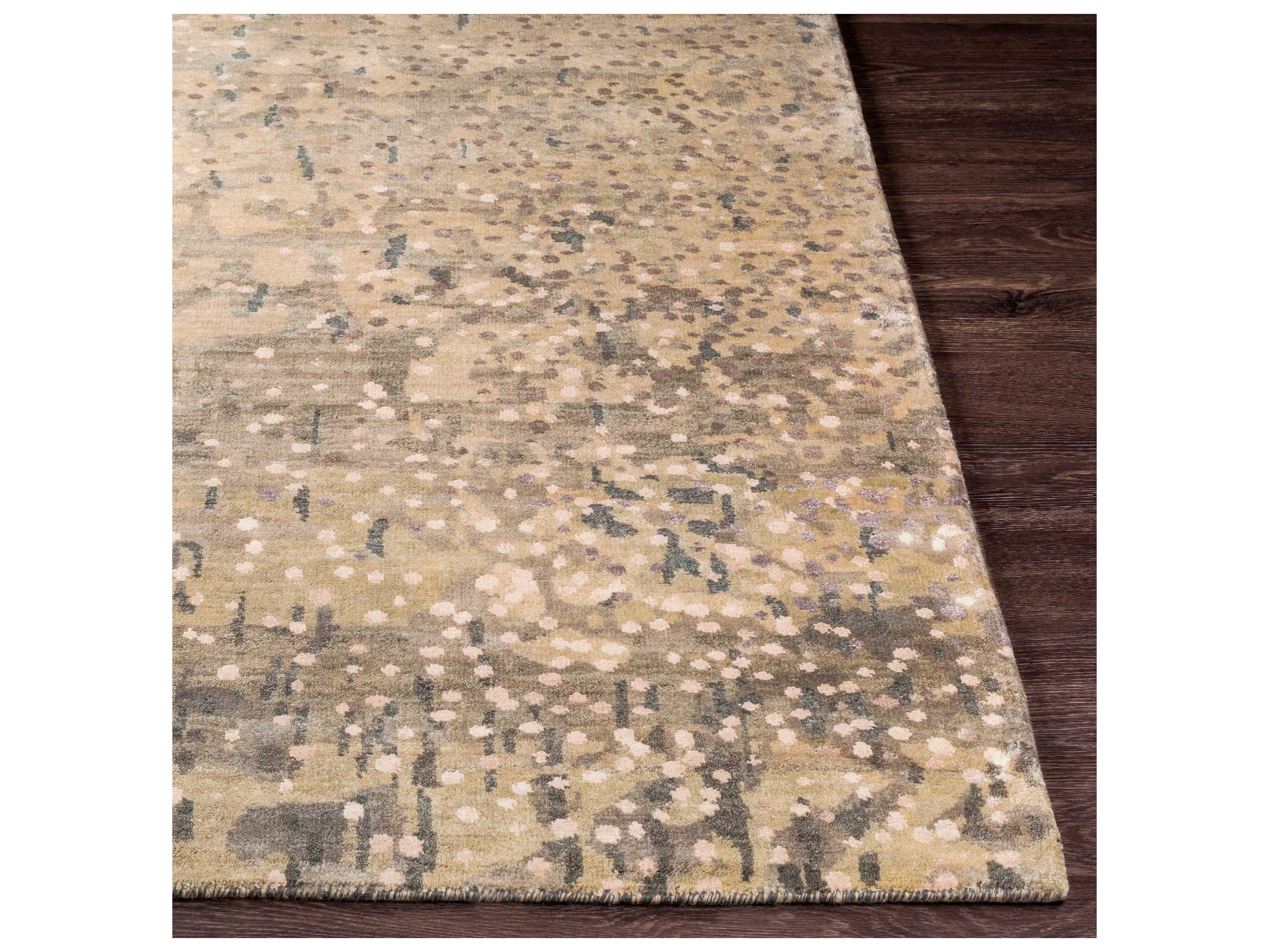 Surya Watercolor Abstract Area Rug