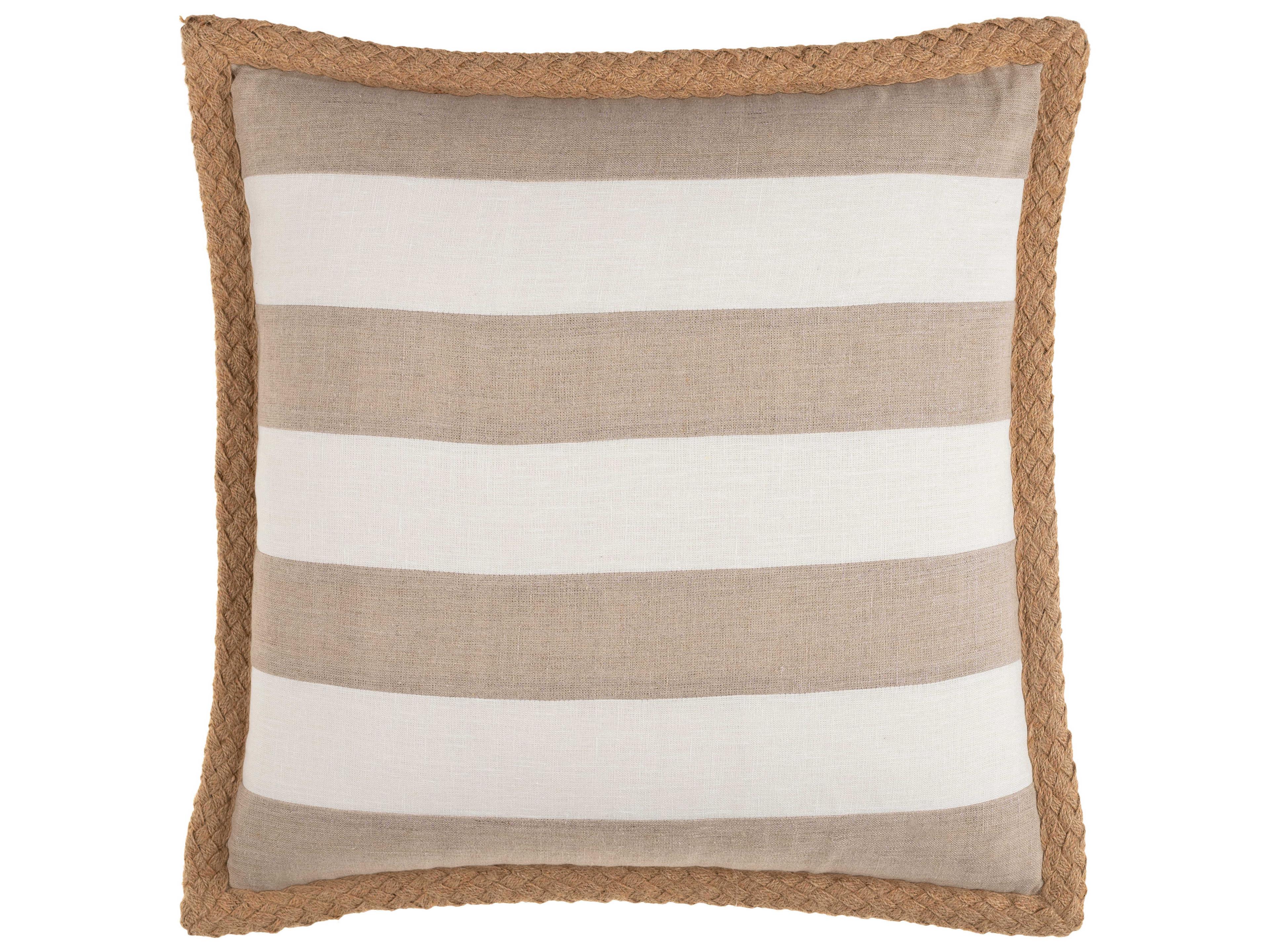 Surya Warrick Oatmeal / Cream / Tan Pillow