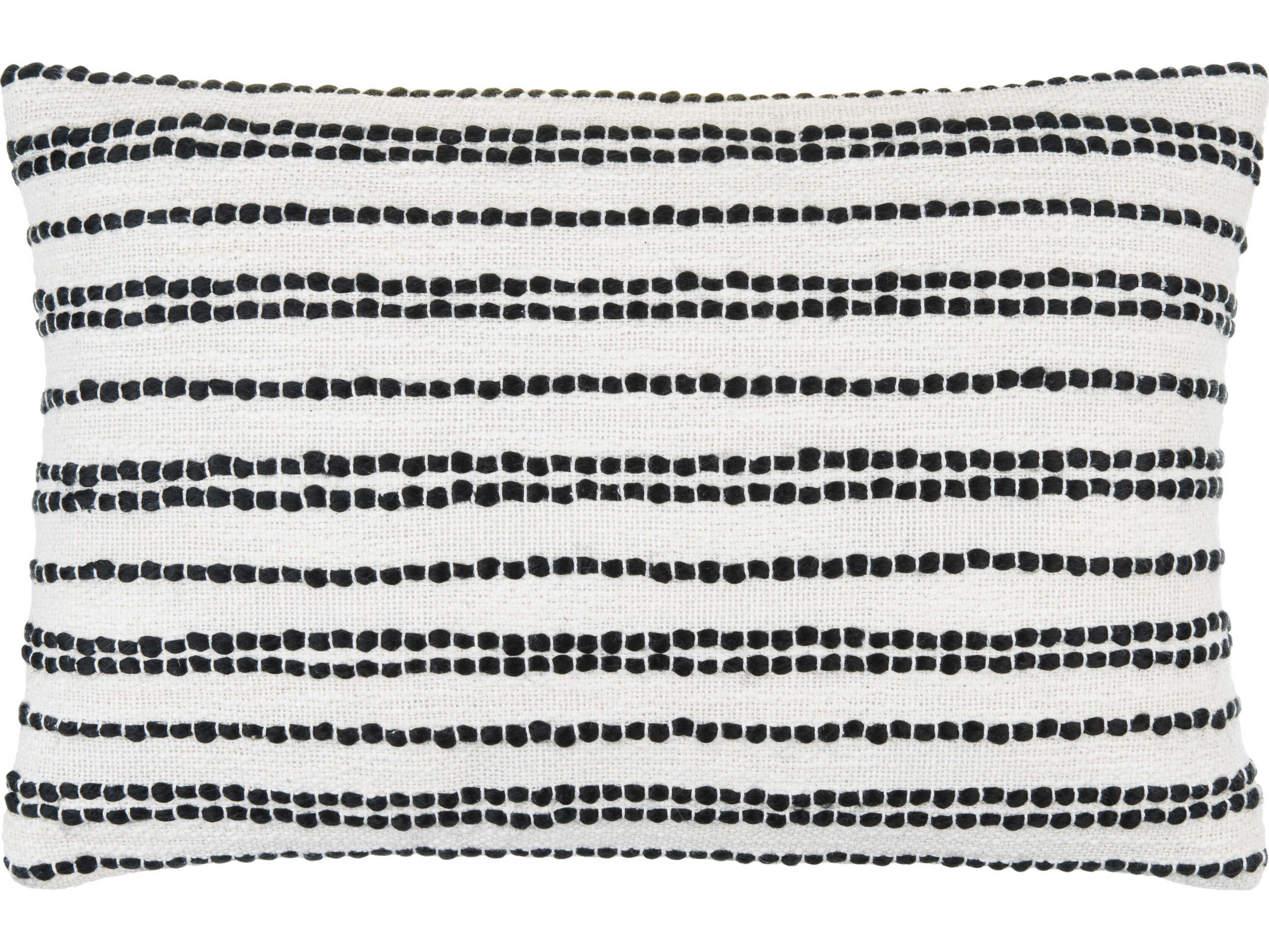 Surya Weaver Black Pillow