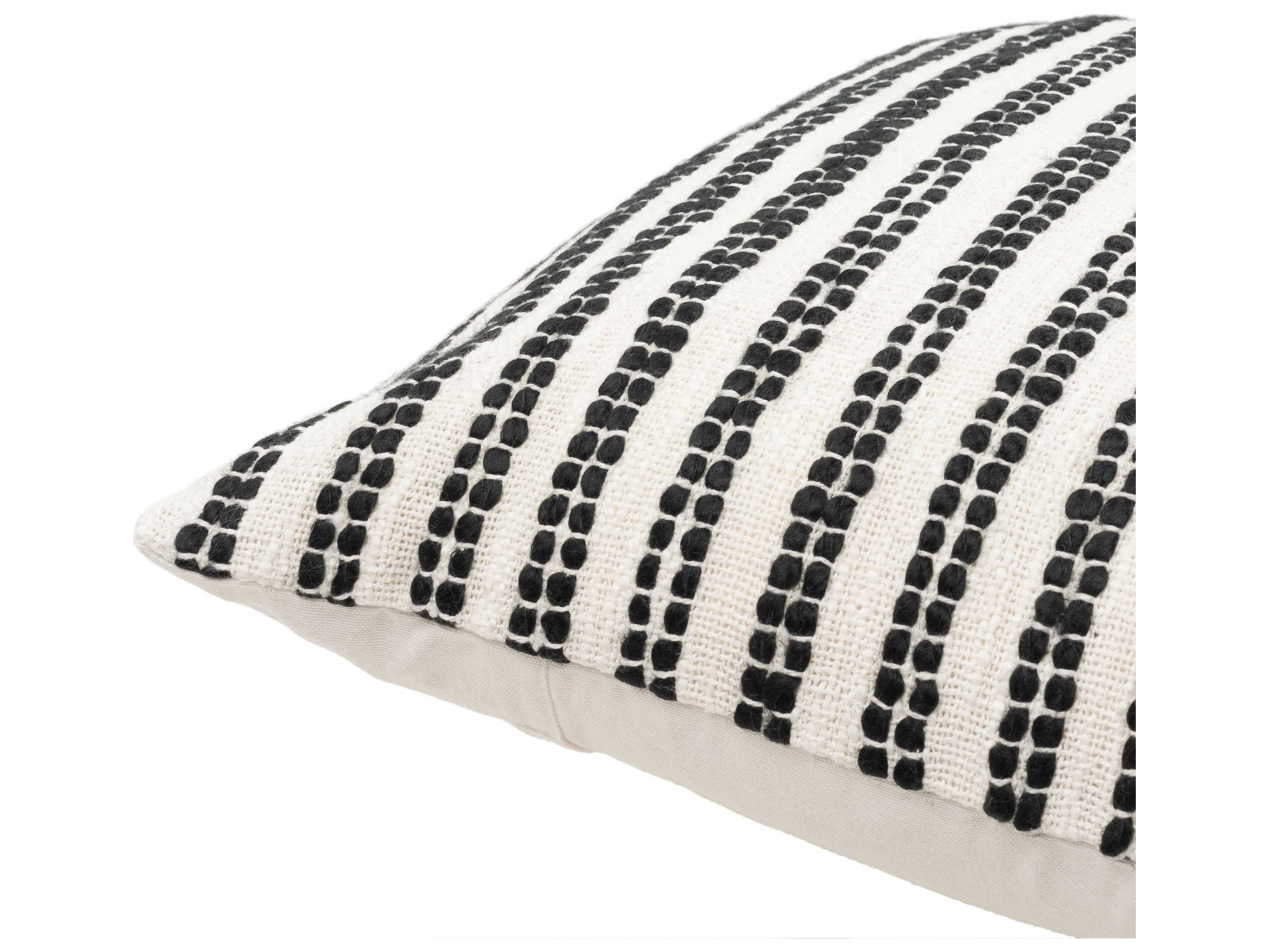 Surya Weaver Black Pillow