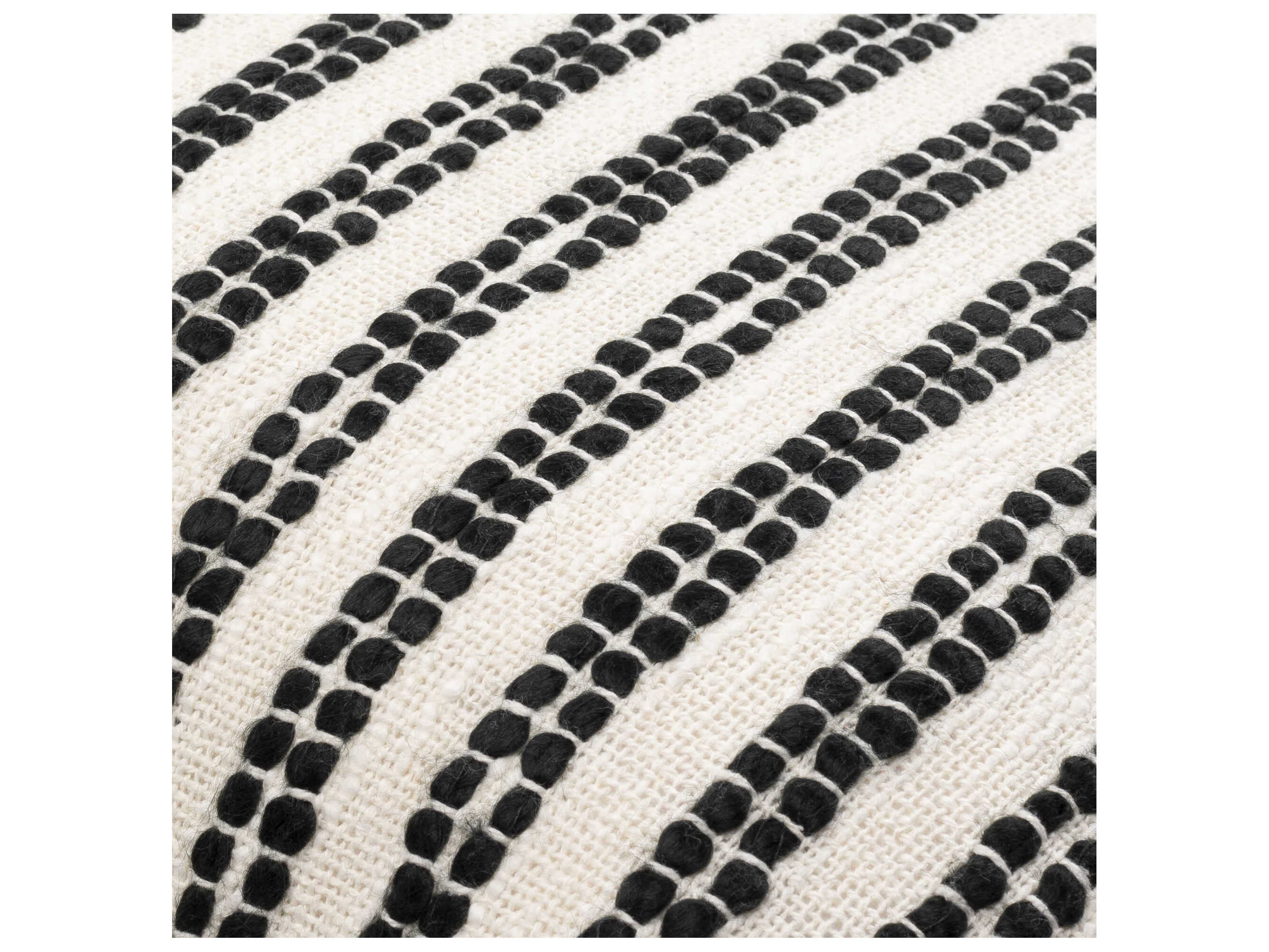 Surya Weaver Black Pillow