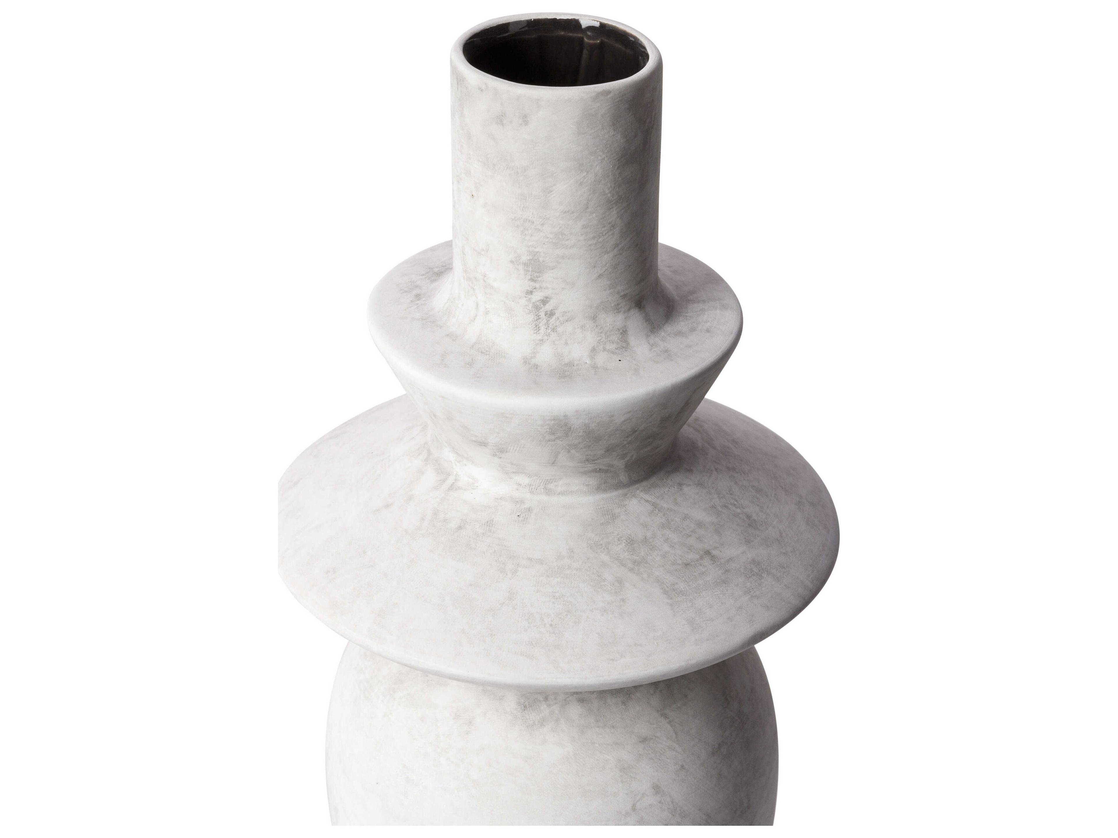 Surya Yagya White Vase