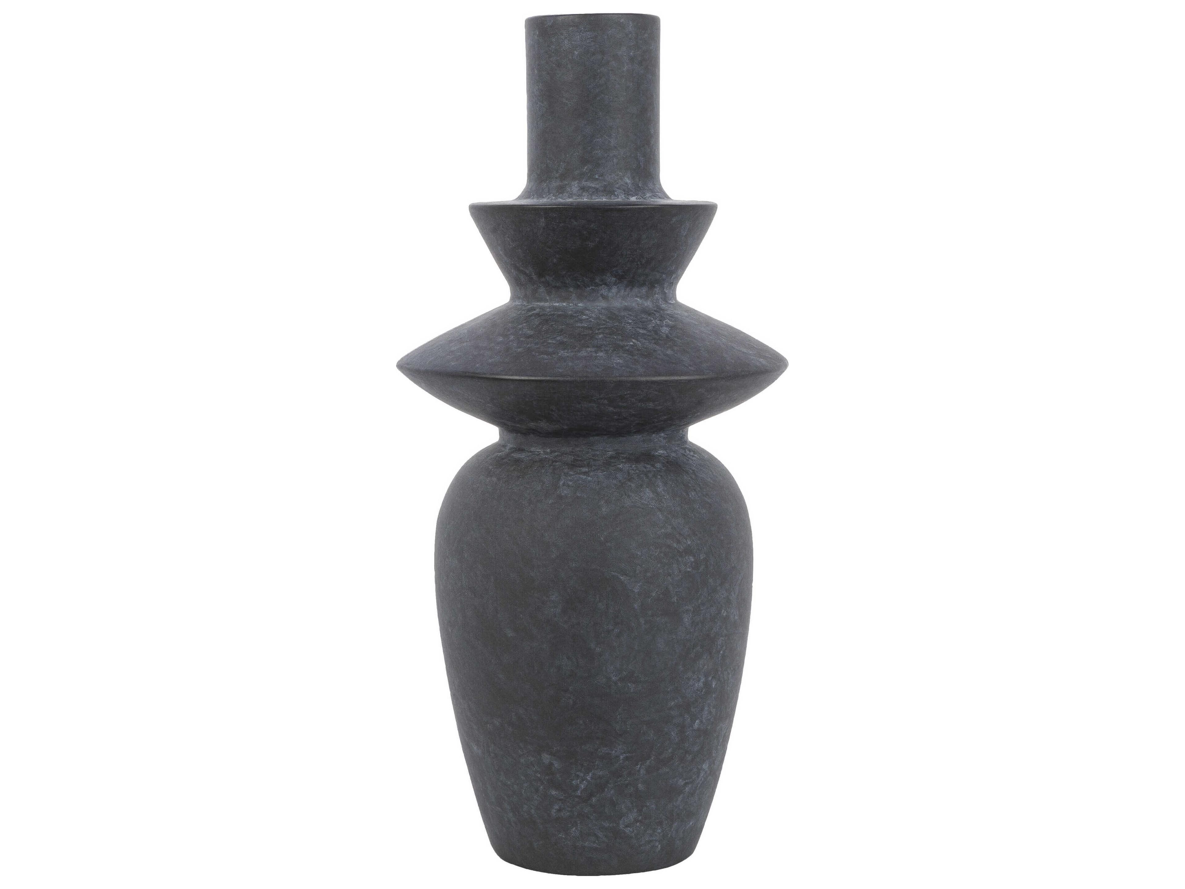 Surya Yagya Black Vase