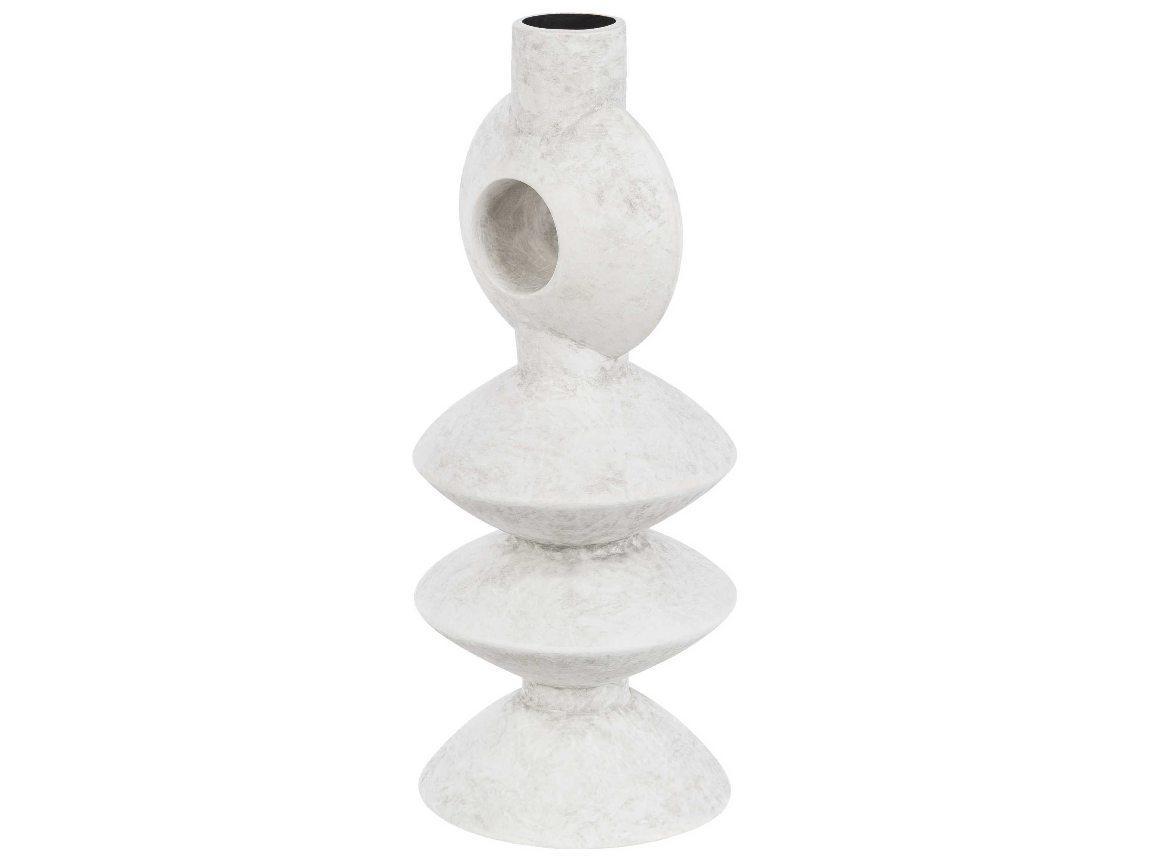 Surya Yagya White Vase