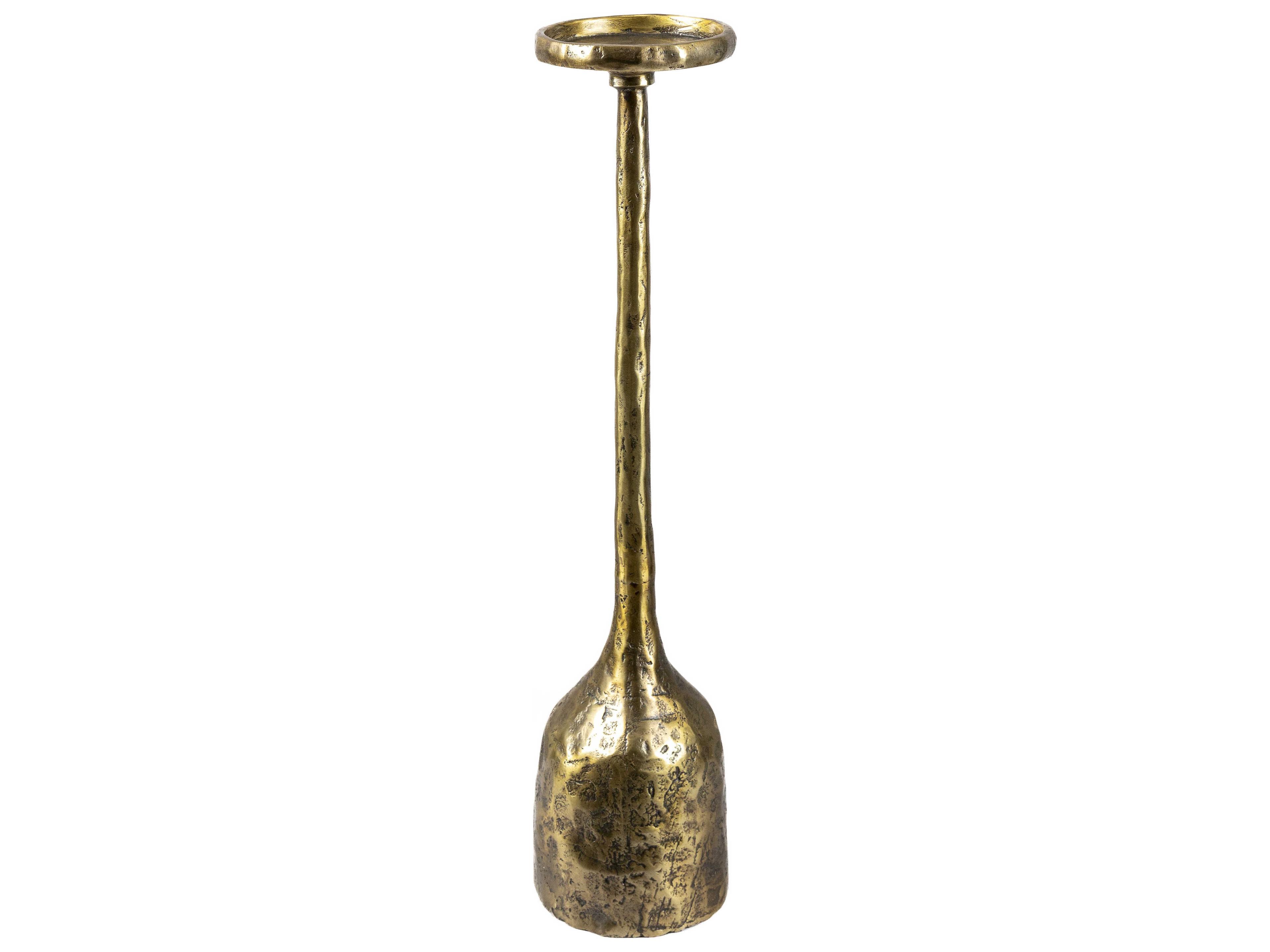 Surya Yamuna Metallic Brass Candle Holder