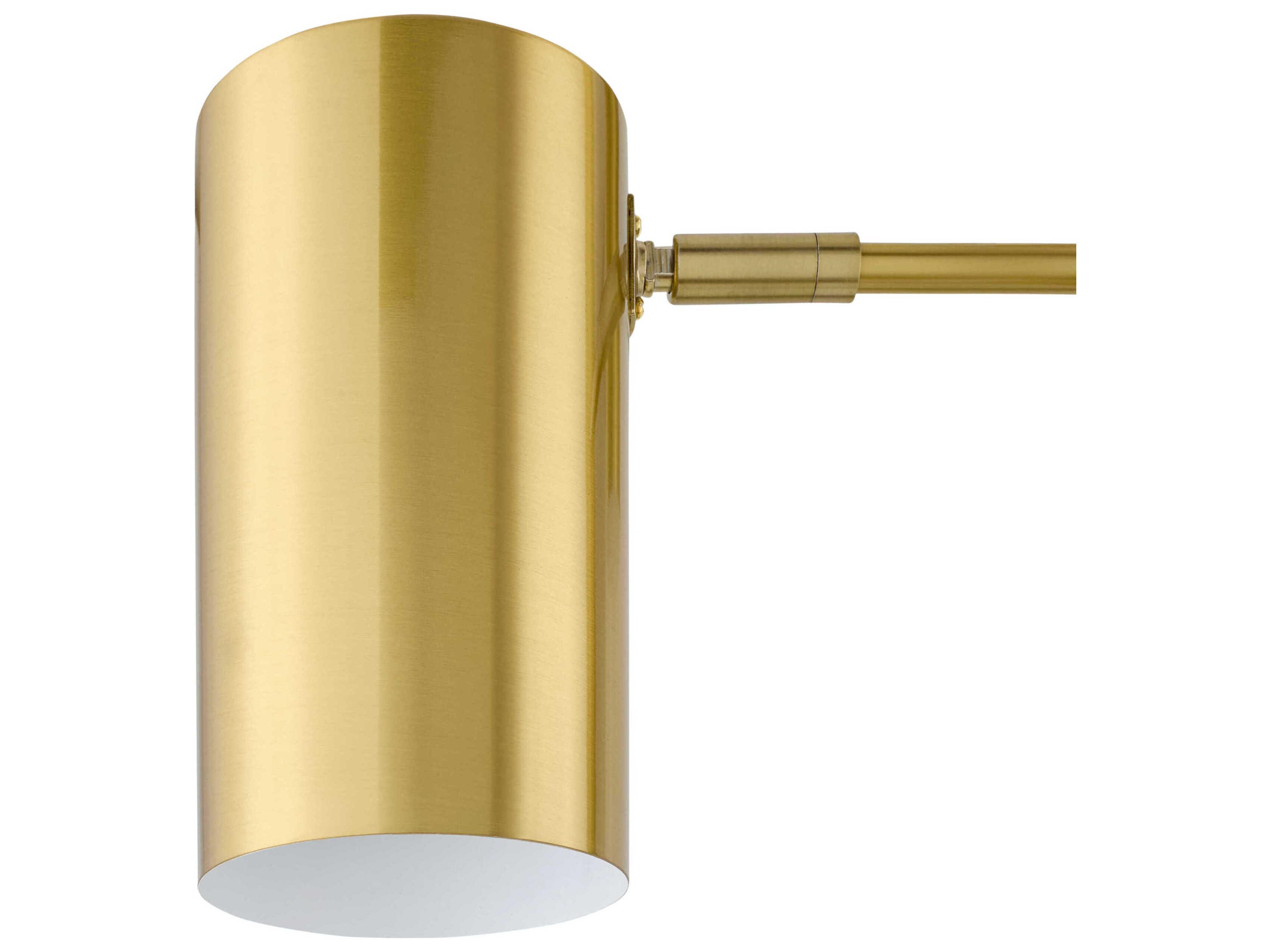 Surya Zion Metallic Brass Metal Floor Lamp