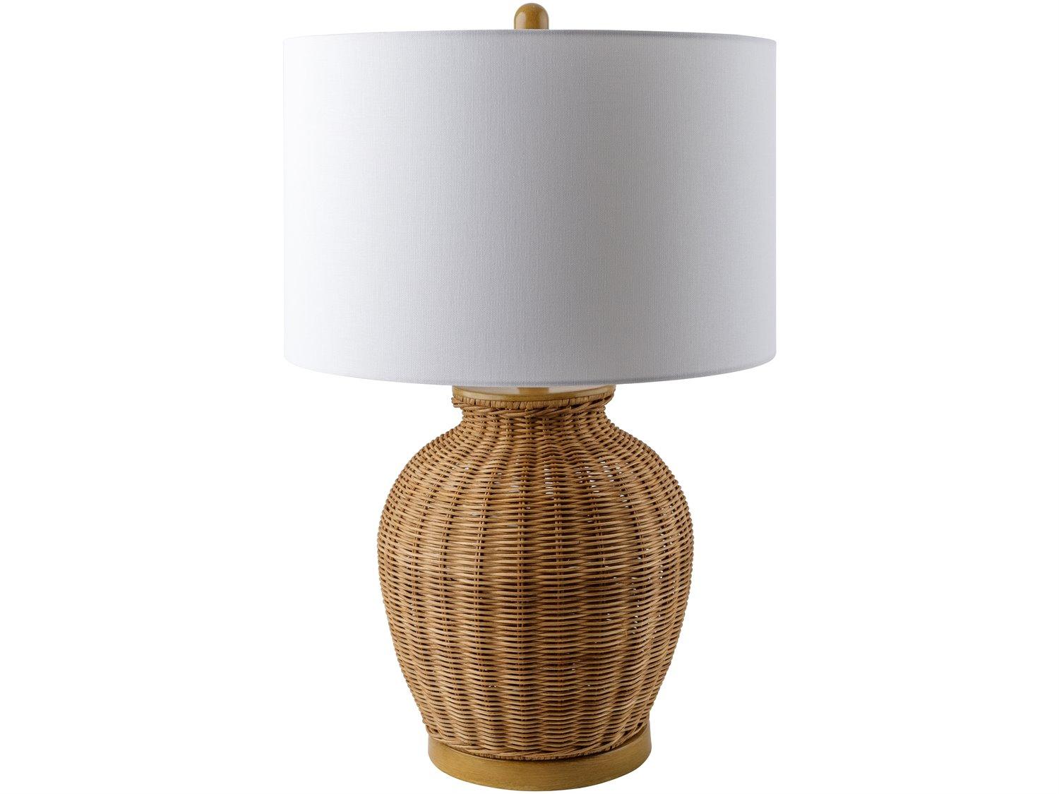 Surya Ziran Brown Buffet Lamp