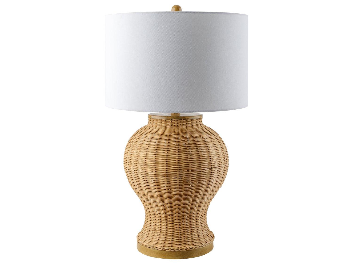 Surya Ziran Brown Buffet Lamp