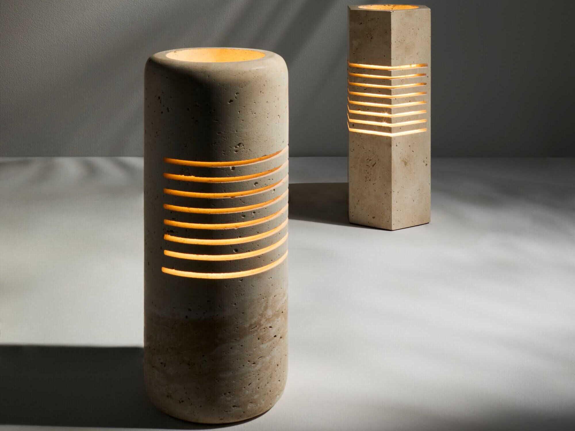 Surya Zelie Natural Beige Brown Table Lamp