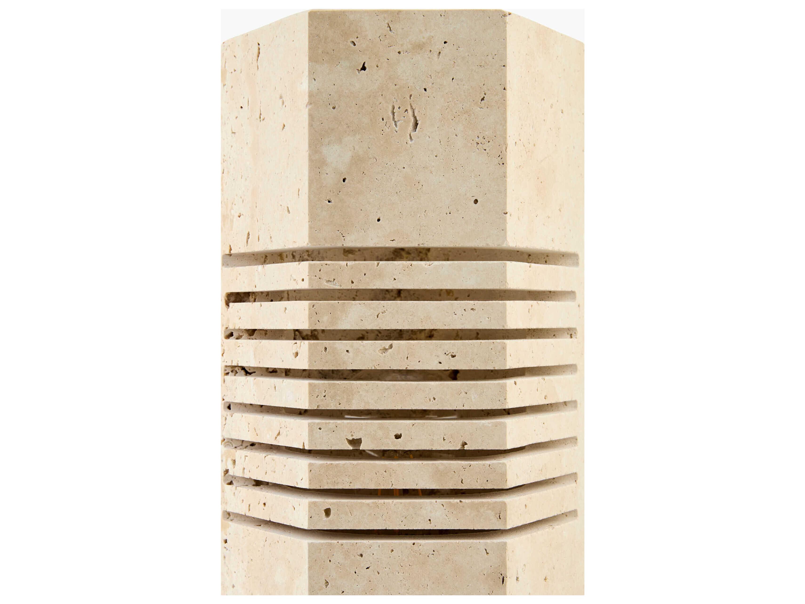Surya Zelie Natural Beige Off White Table Lamp