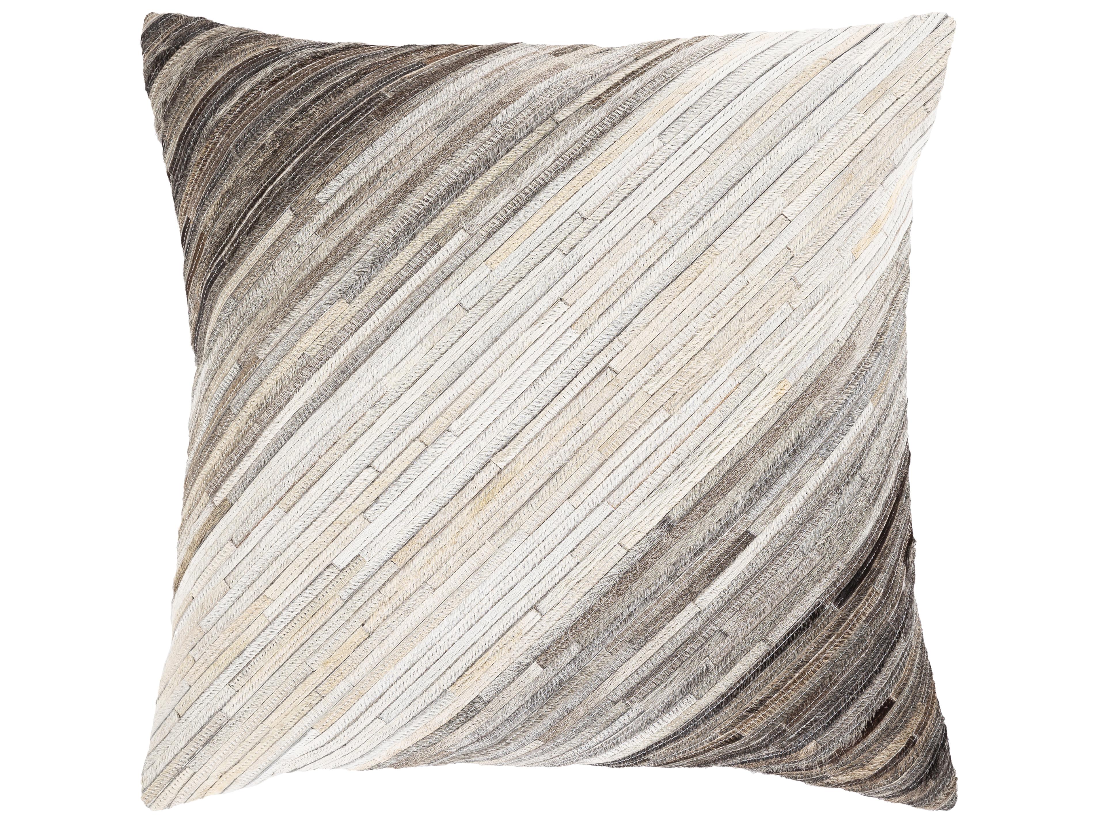 Surya Zander Black Pillow