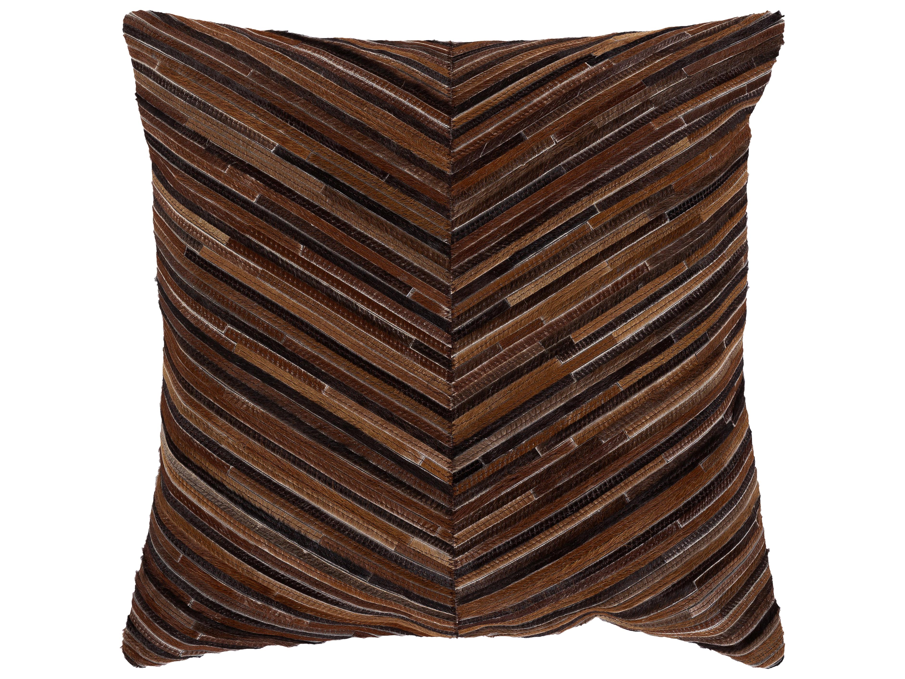 Surya Zander Caramel Pillow