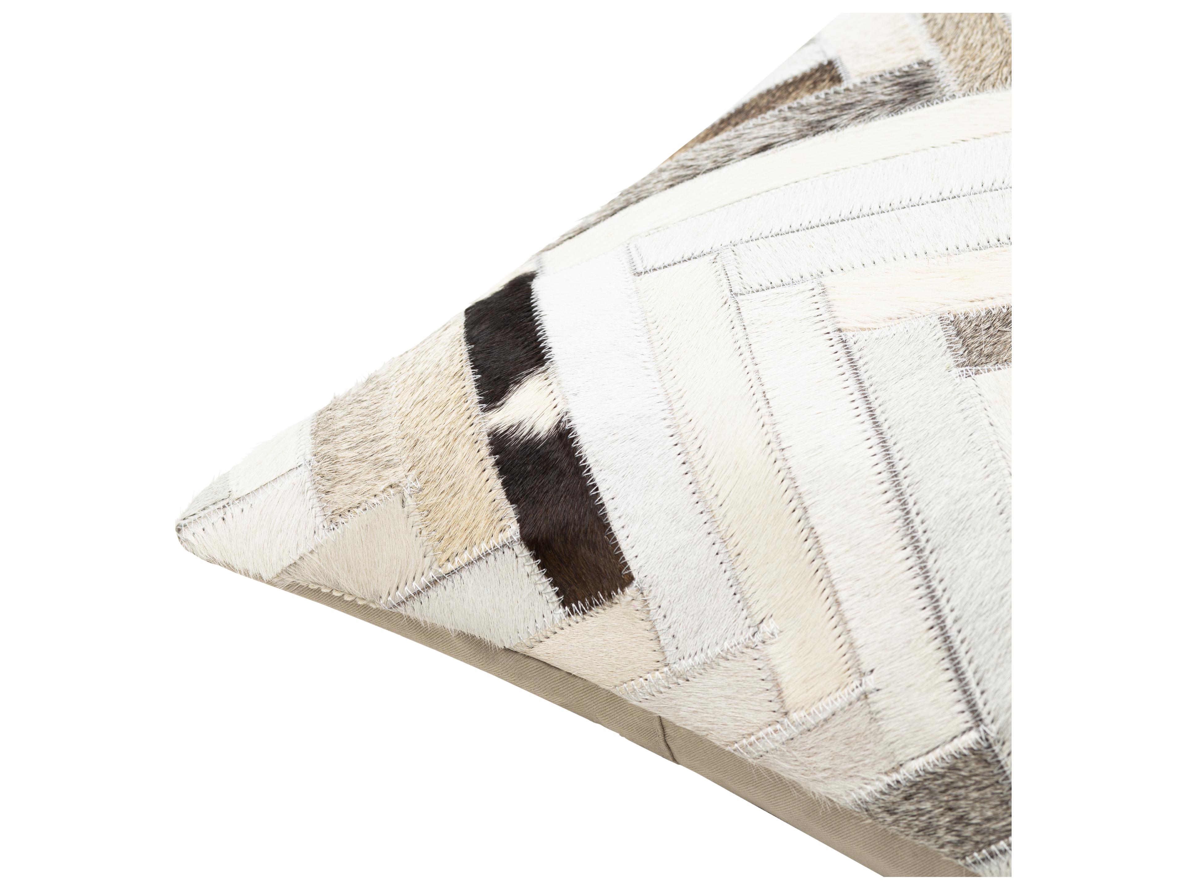 Surya Zander Charcoal Pillow