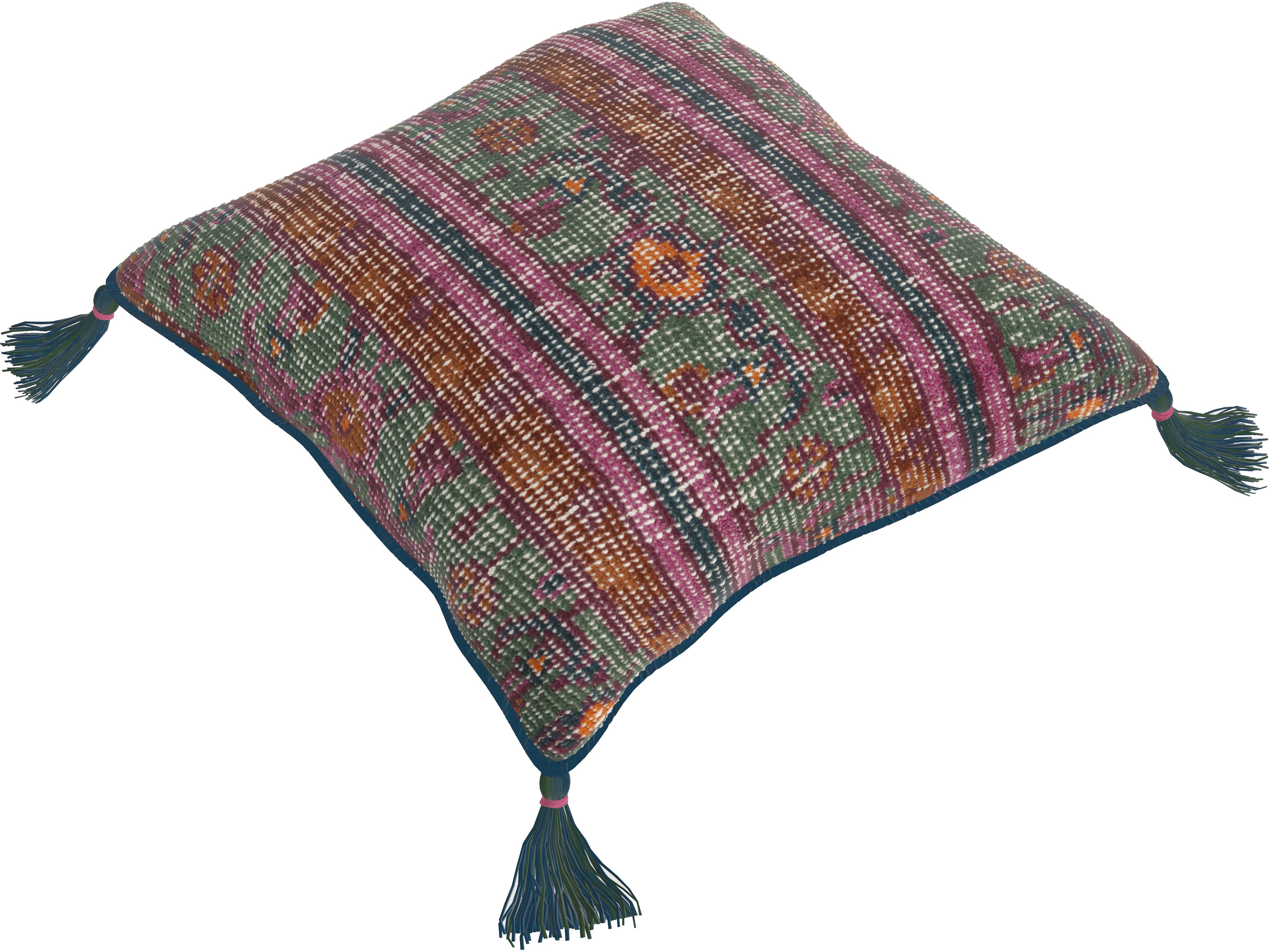 Surya Zahra Dark Blue Pillow