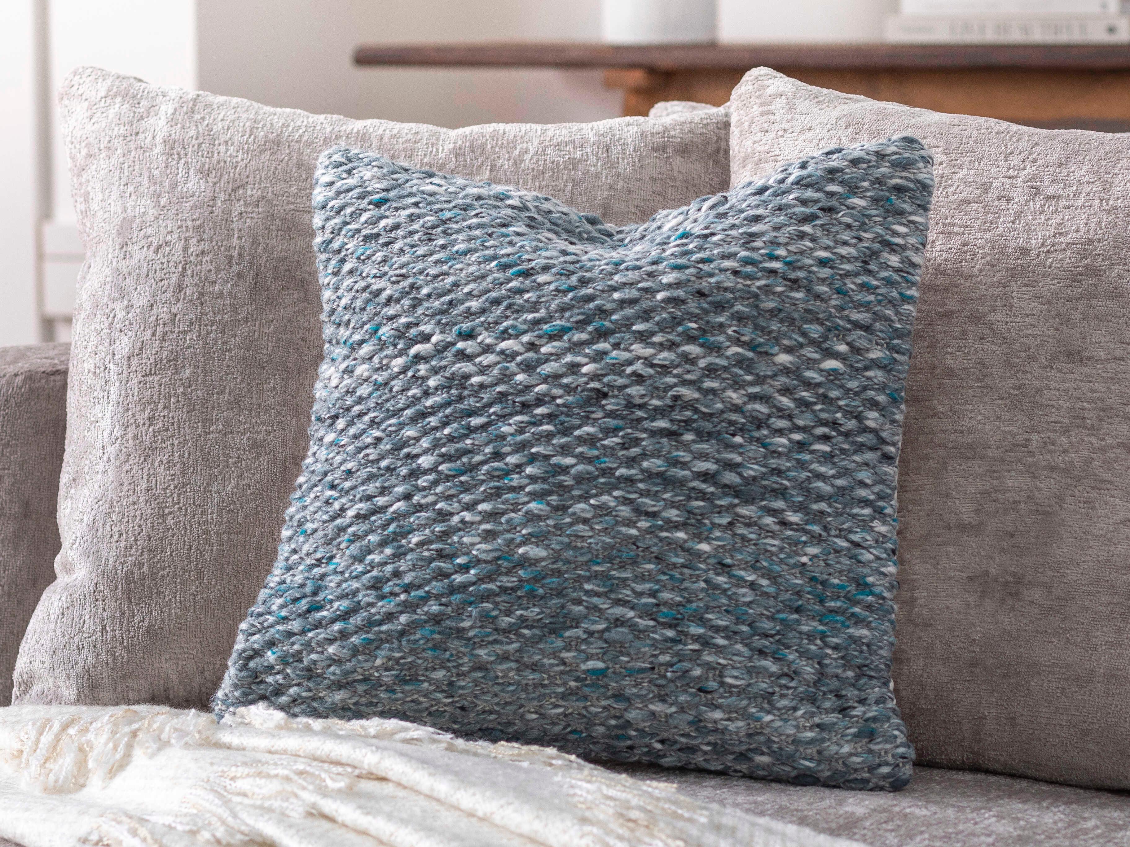 Surya Zayden Medium Gray Pillow
