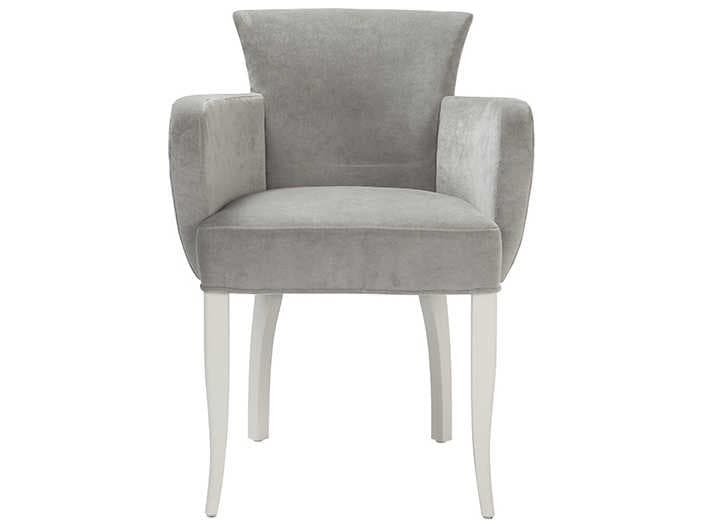 Theodore Alexander Upholstered Beech Wood Counter Stool