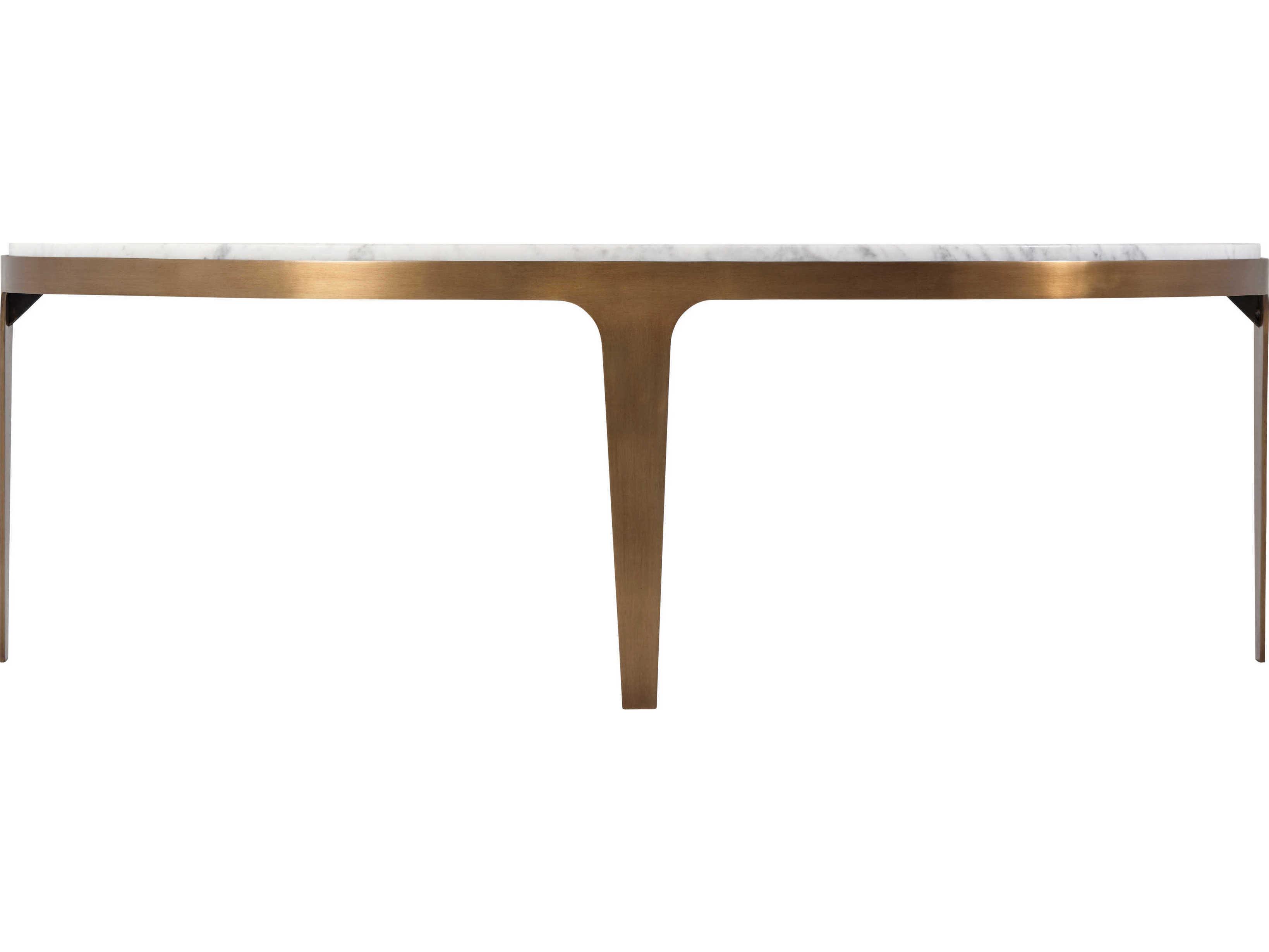 Theodore Alexander Ta Originals Round Marble Wardle Coffee Table