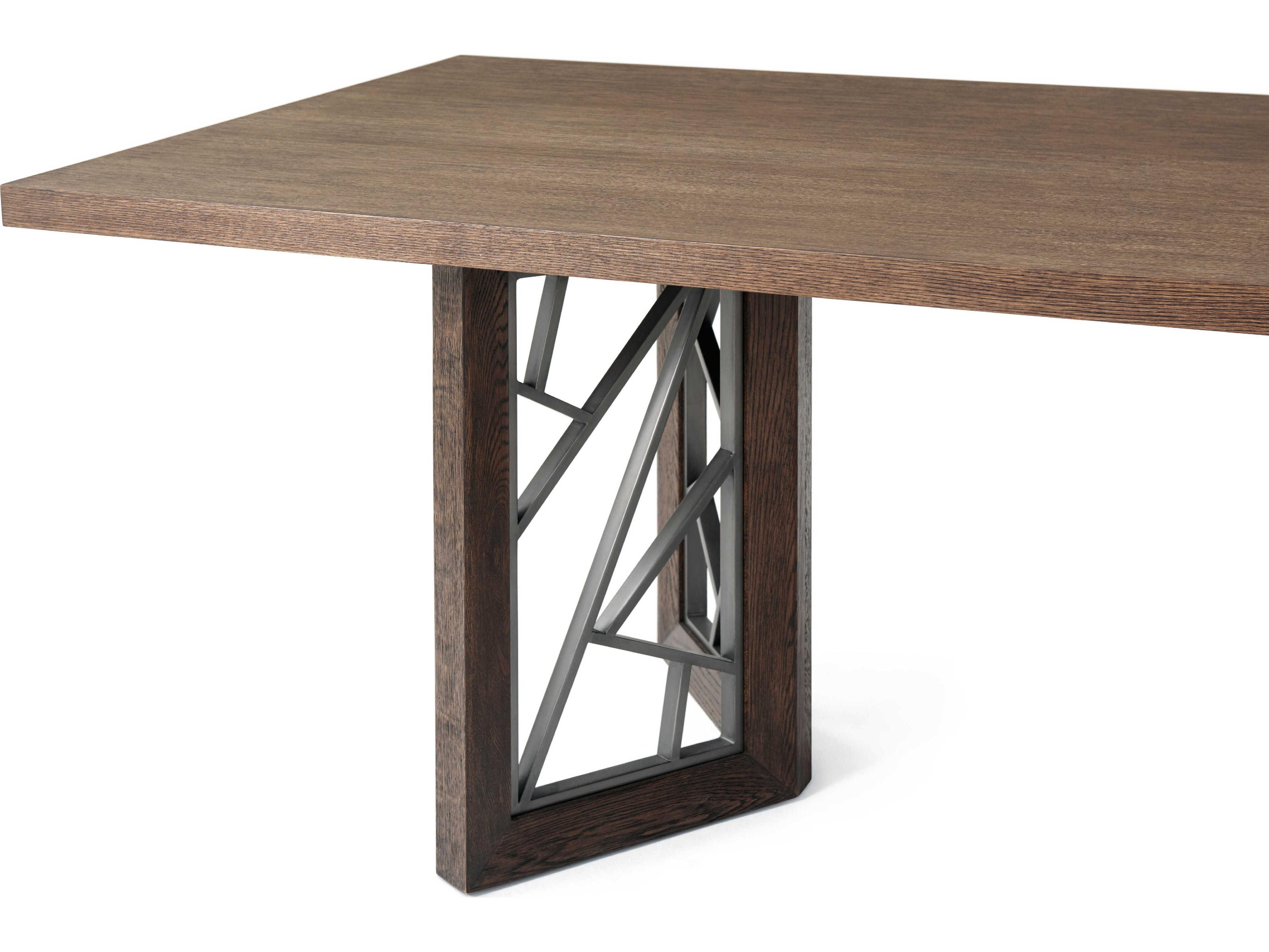 Theodore Alexander Isola Rectangular Wood Charteris Renata Dining Table