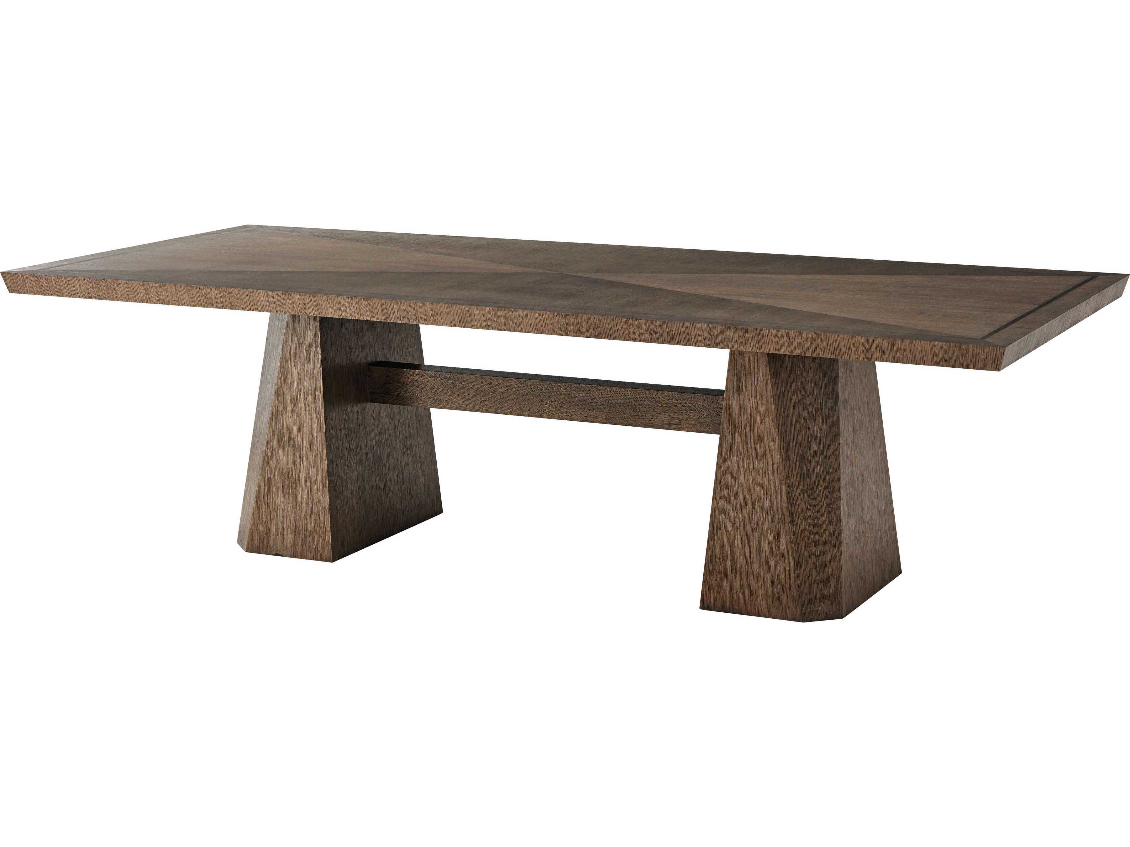 Theodore Alexander Isola Rectangular Wood Charteris Vicenzo Dining Table