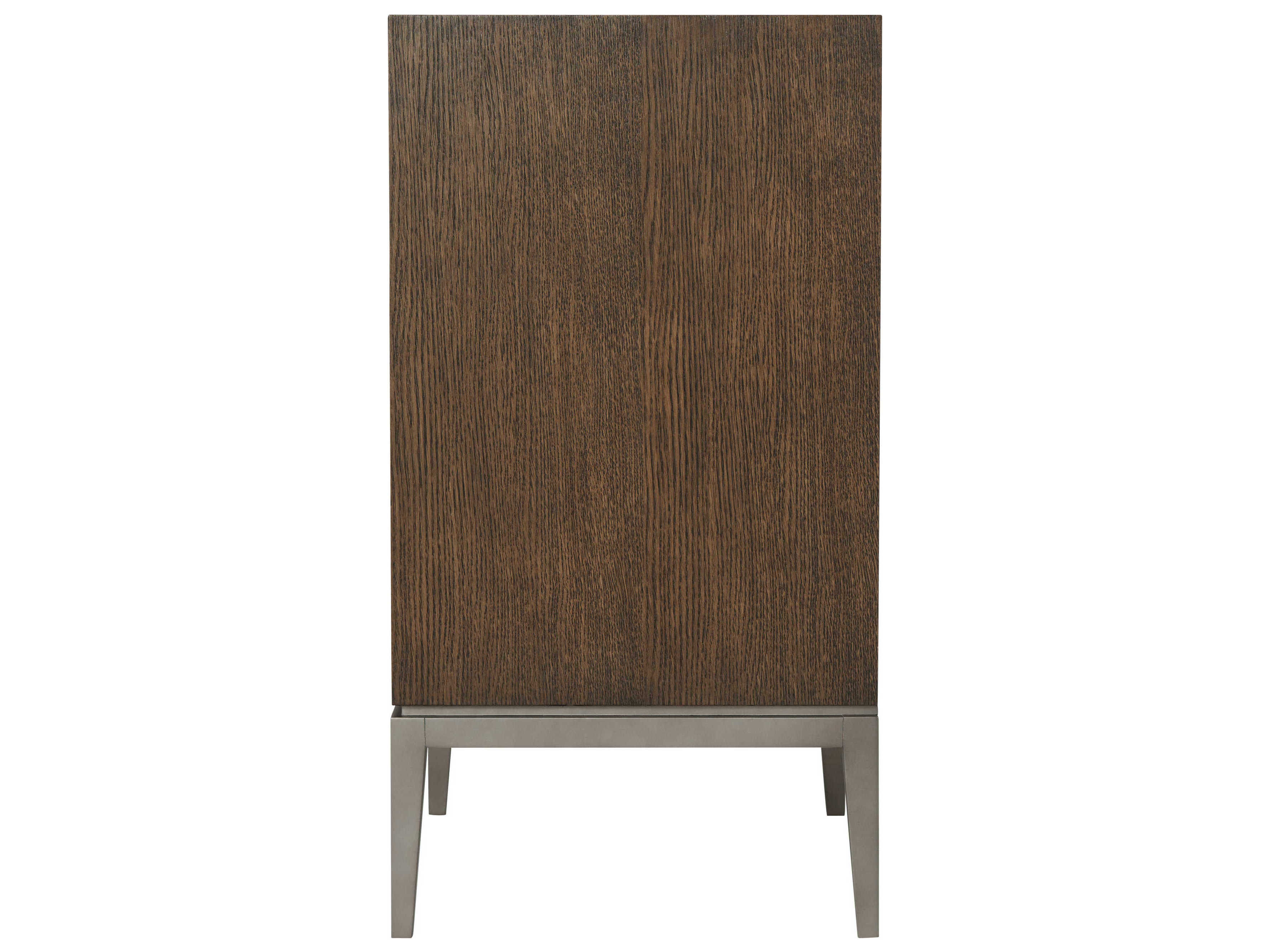 Theodore Alexander Isola 74" Beech Wood Charteris Matte Tungsten Giacomo Sideboard