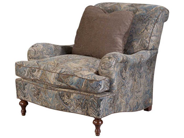 Theodore Alexander Fabric Accent Chair