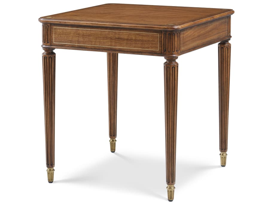 Theodore Alexander Althorp Living History Square Wood End Table