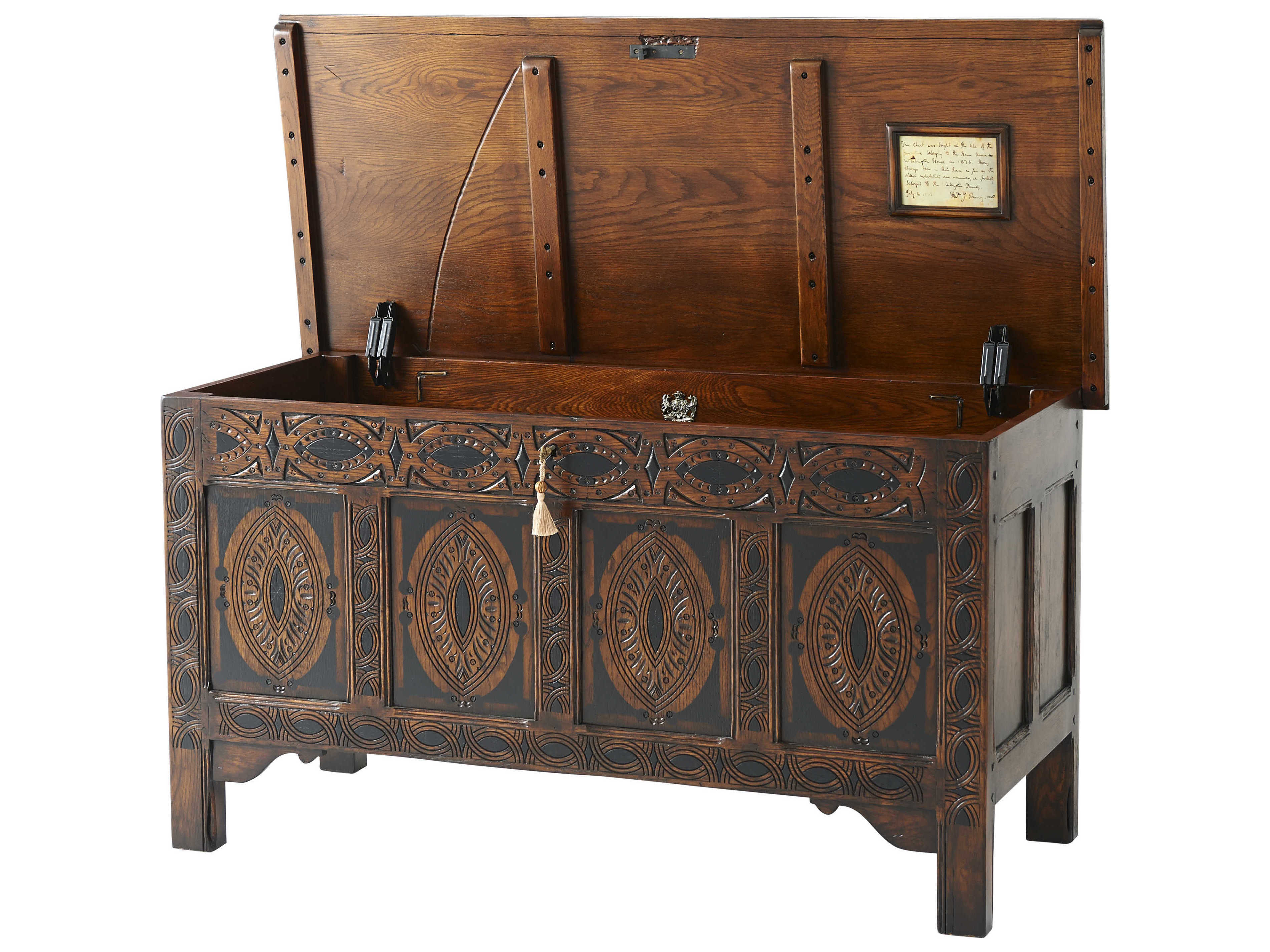 Theodore Alexander Althorp Living History Oak Wood Accent Chest