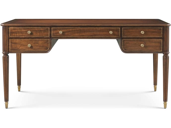 Theodore Alexander Althorp Living History Brown Cherry Wood Writing Desk