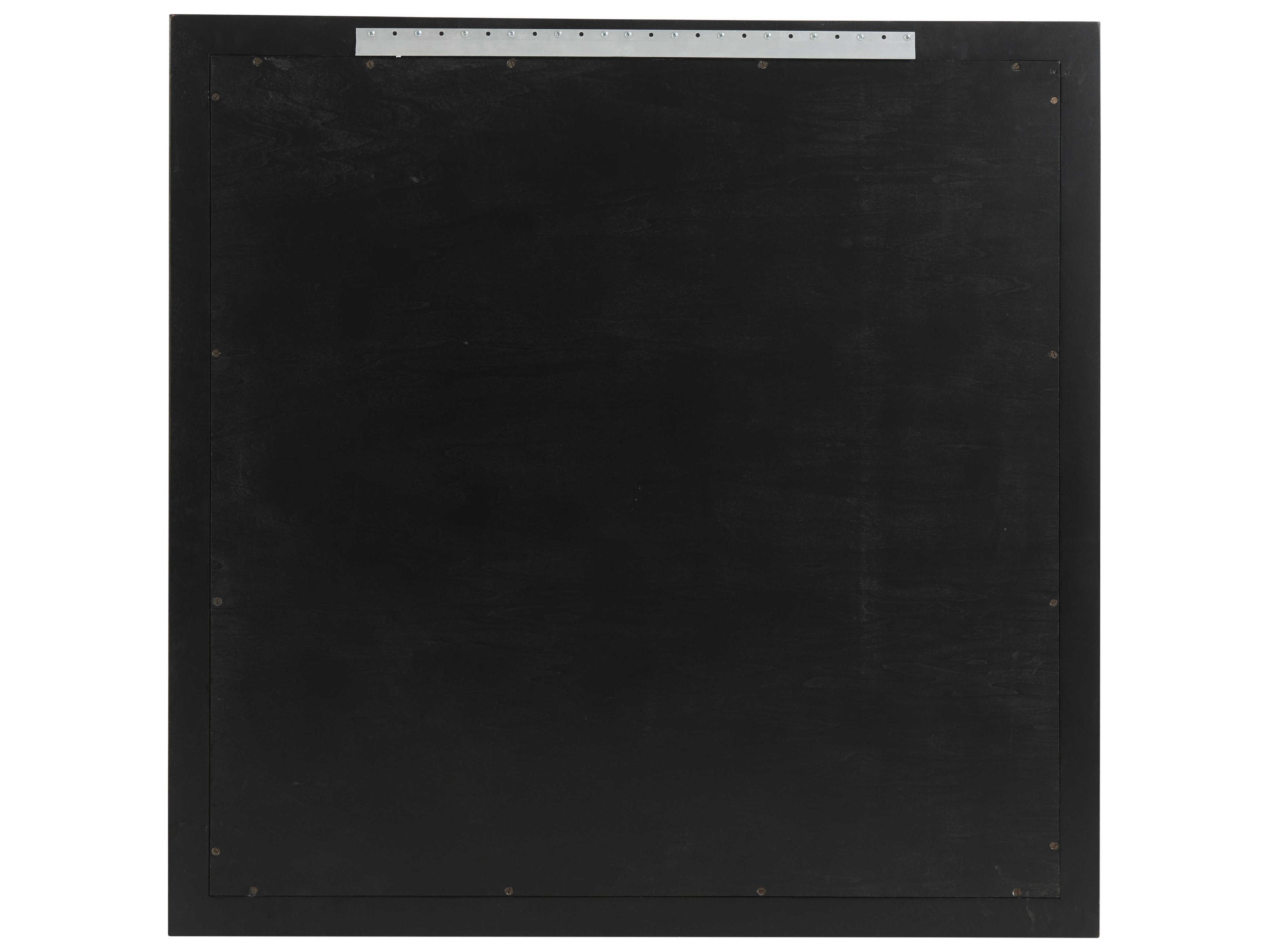 Theodore Alexander Alexa Hampton Square Black, Gold Minoo Wall Mirror