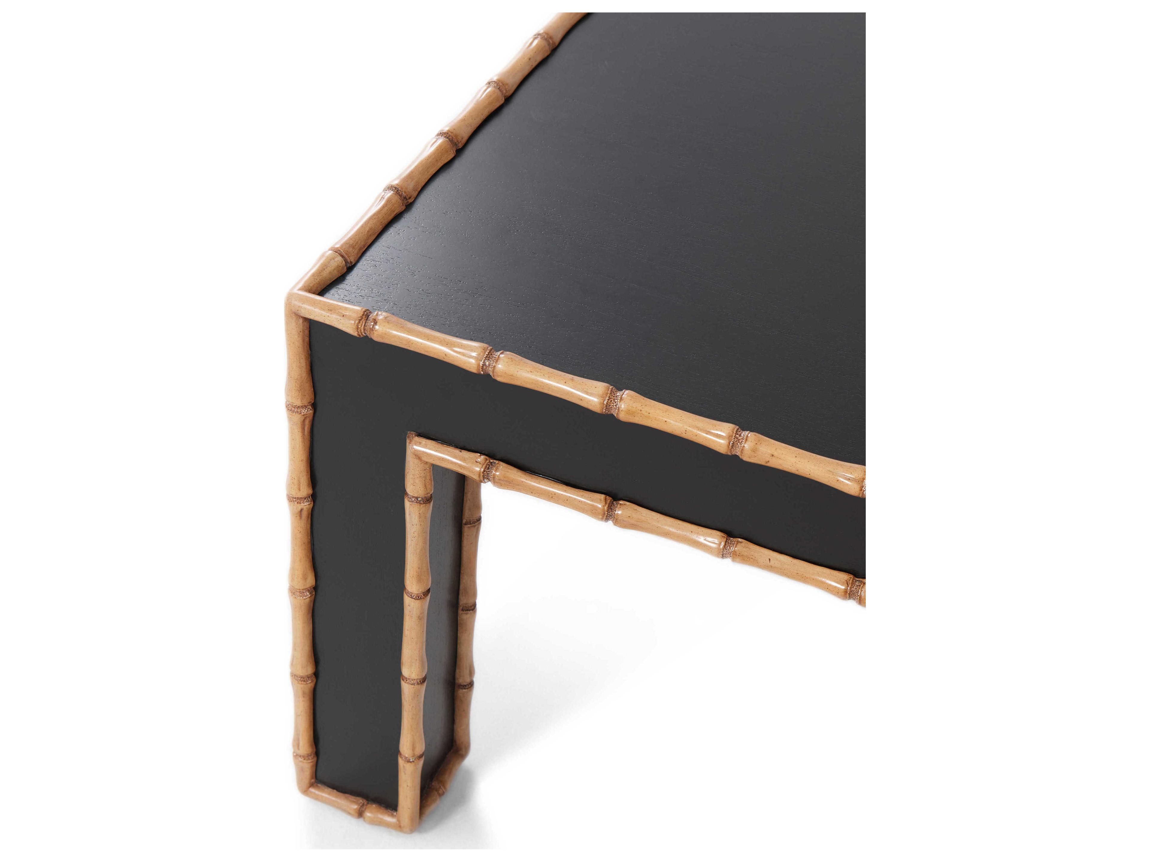 Theodore Alexander Alexa Hampton Square Wood Seal Cristina Cocktail Table