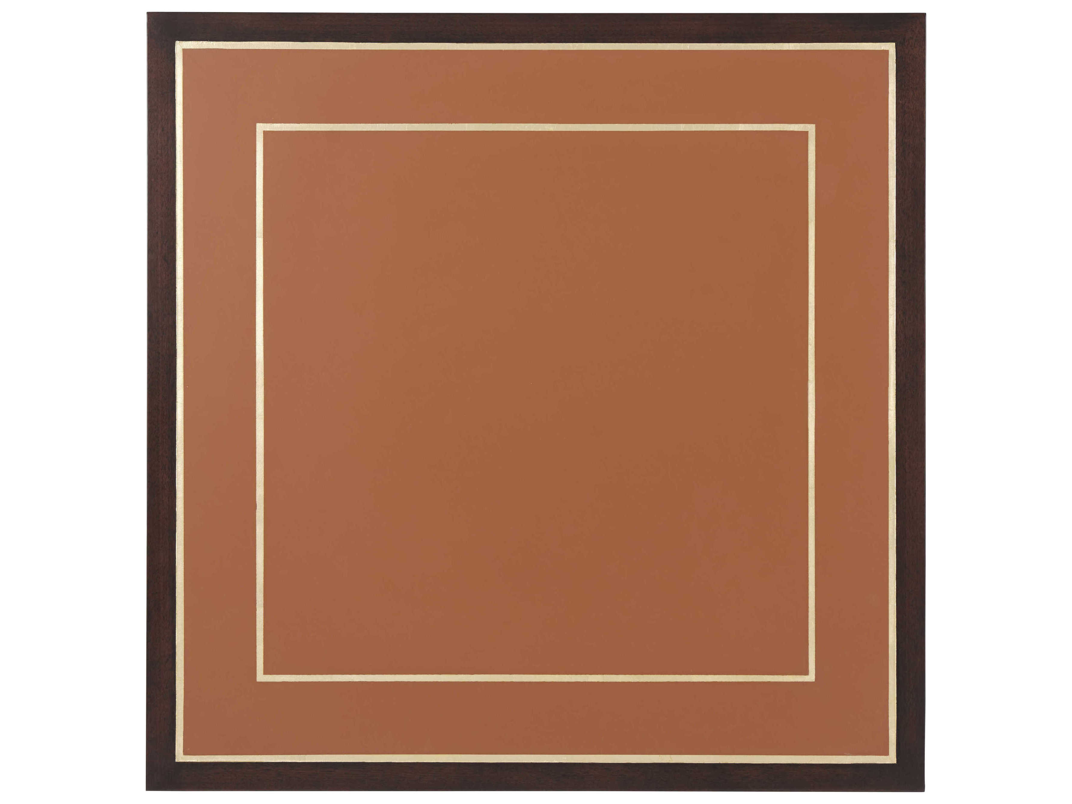 Theodore Alexander Alexa Hampton Brown Mahogany Wood Caramel Antonio Game Table