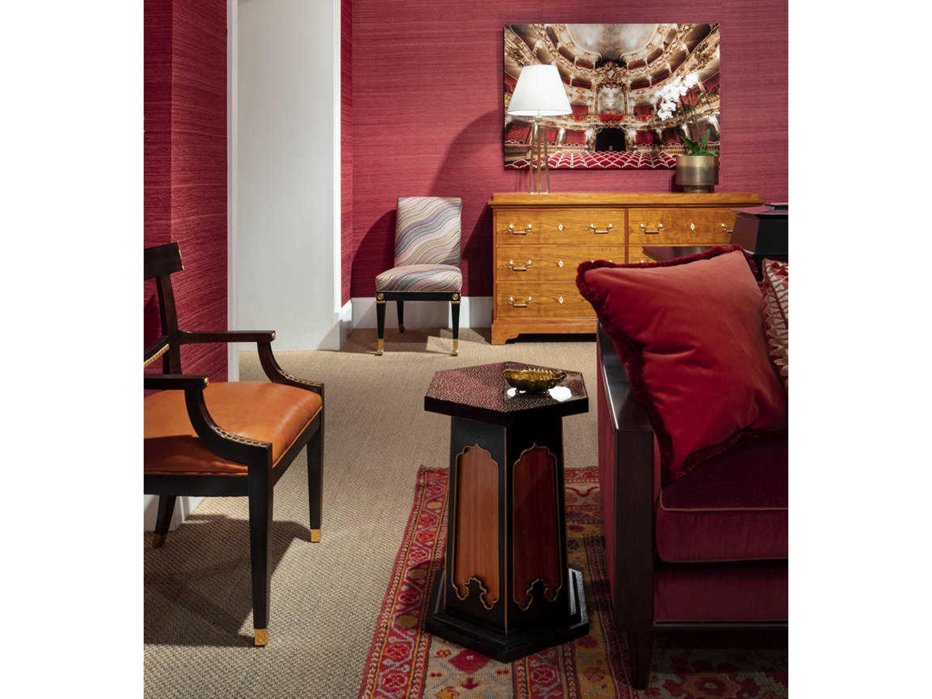 Theodore Alexander Alexa Hampton 6-Drawers Brown Viggo Double Dresser