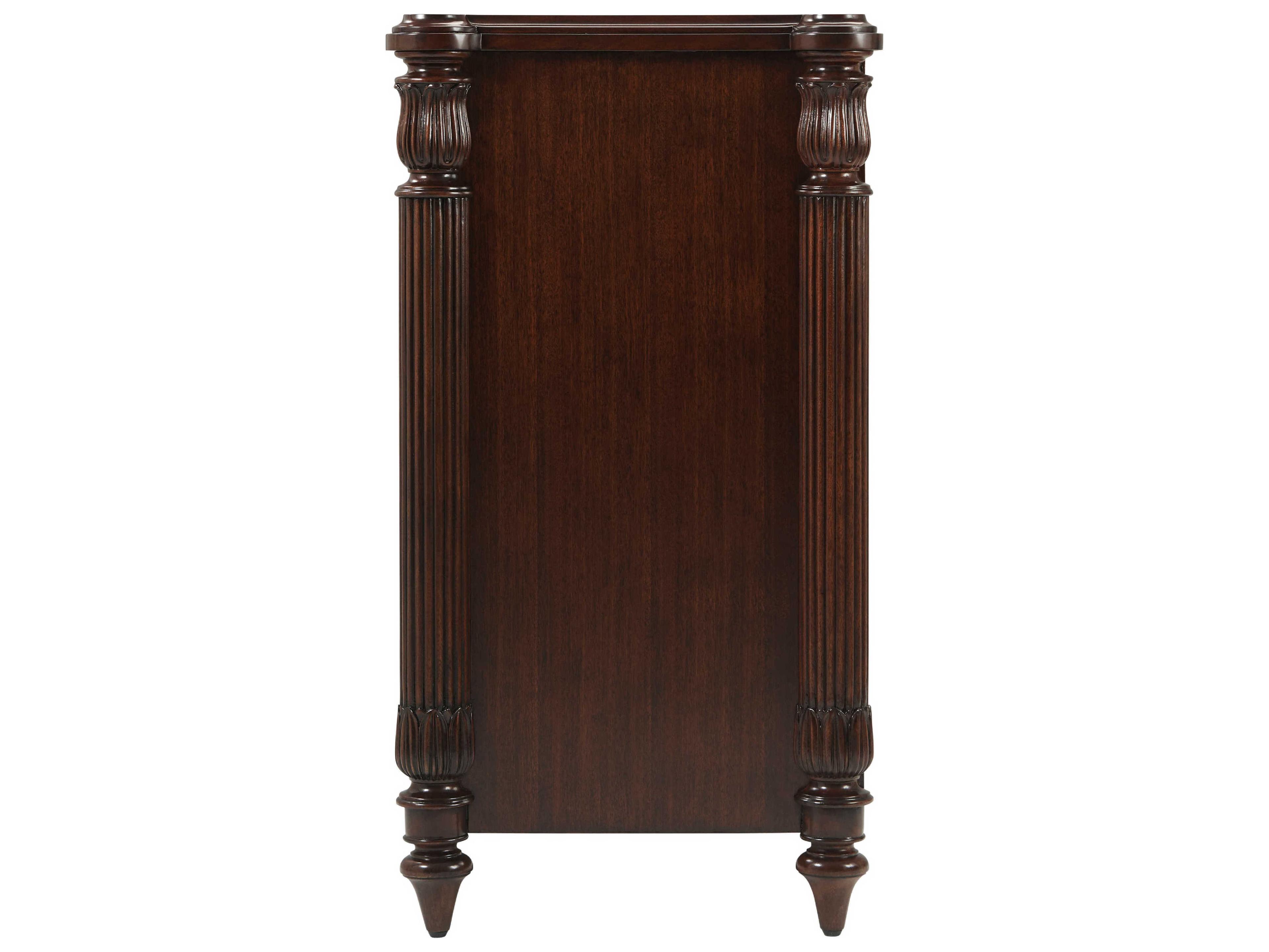 Theodore Alexander Alexa Hampton 6-Drawers Cambridge Brown Duane Double Dresser