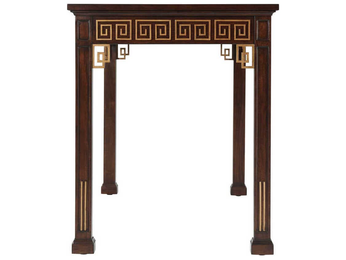 Theodore Alexander Alexa Hampton Brown Solid Wood Writing Desk