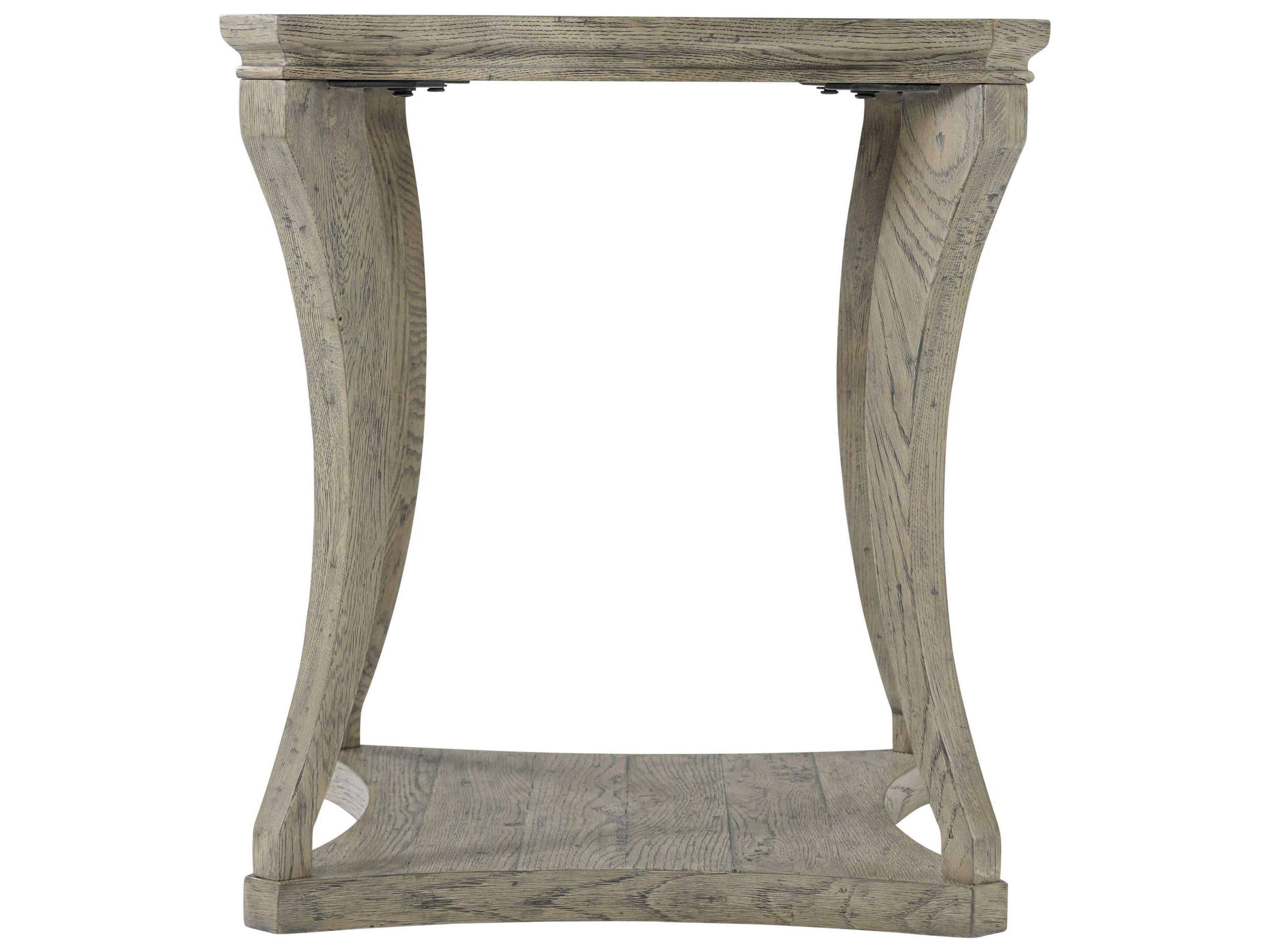 Theodore Alexander The Echoes Square Wood End Table