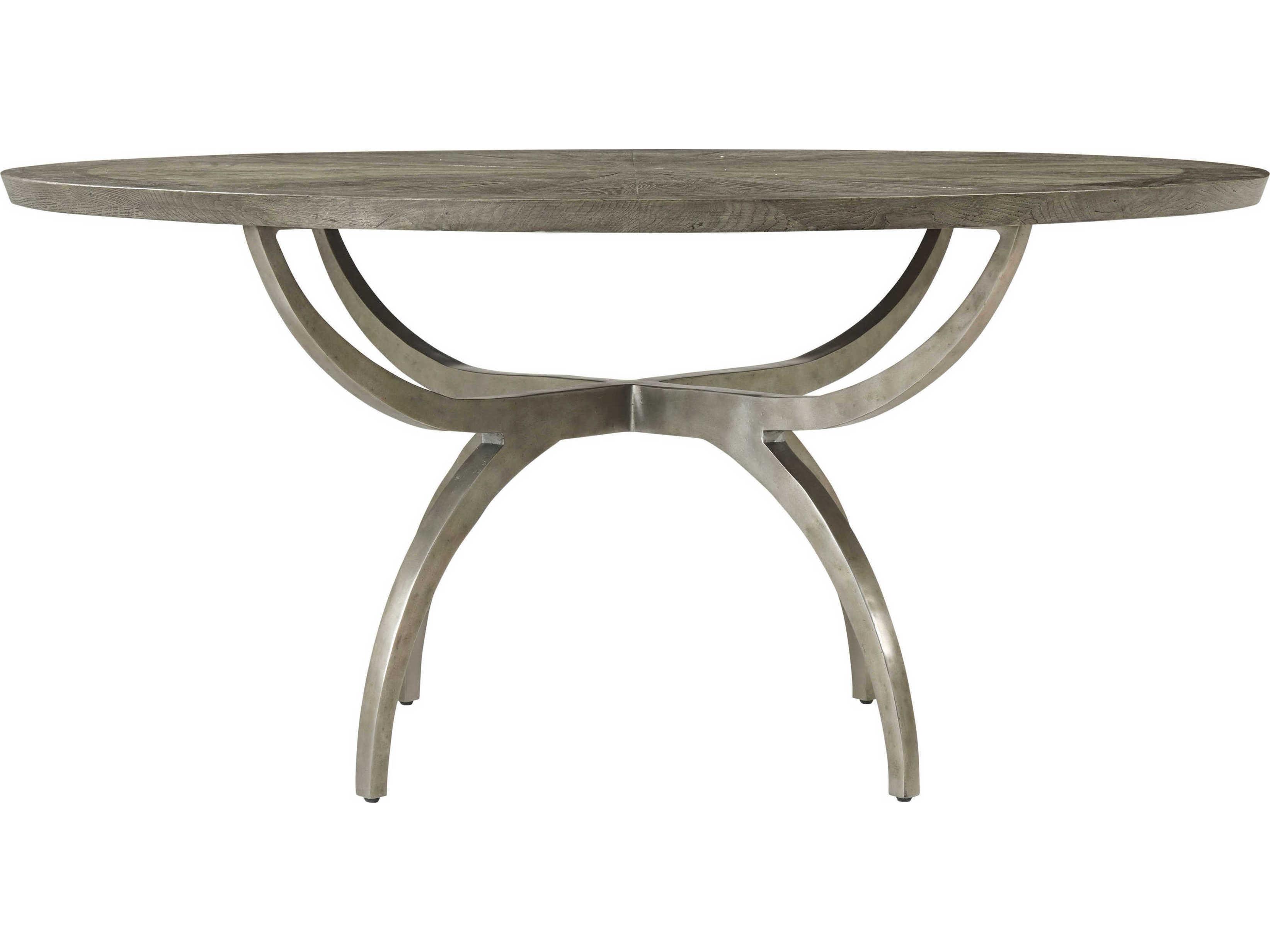Theodore Alexander The Echoes Round Wood Grey Echo Oak Lagan Dining Table