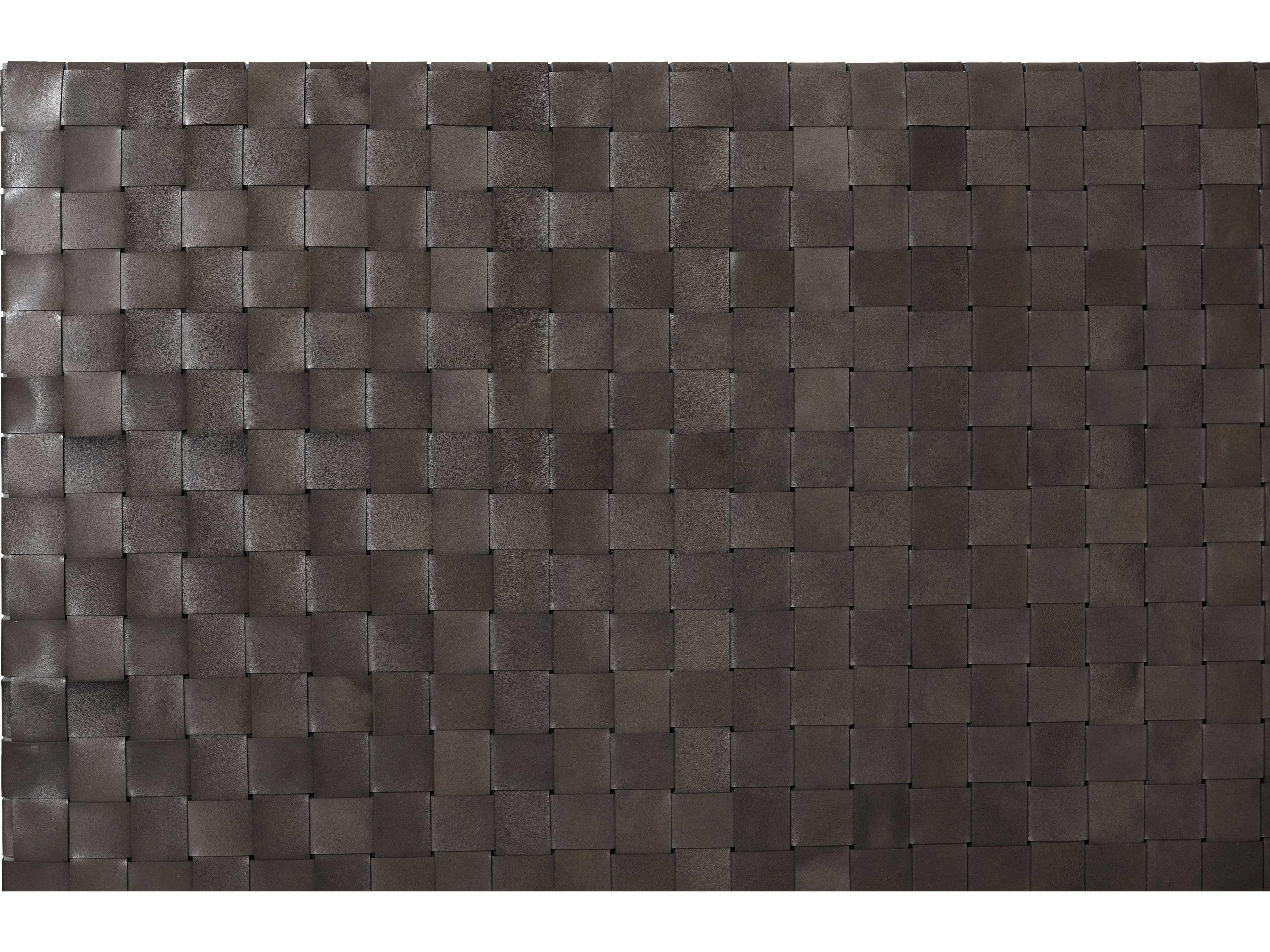 Theodore Alexander The Echoes Phoenix Leather Grey Echo Oak Wood Weston California King Platform Bed