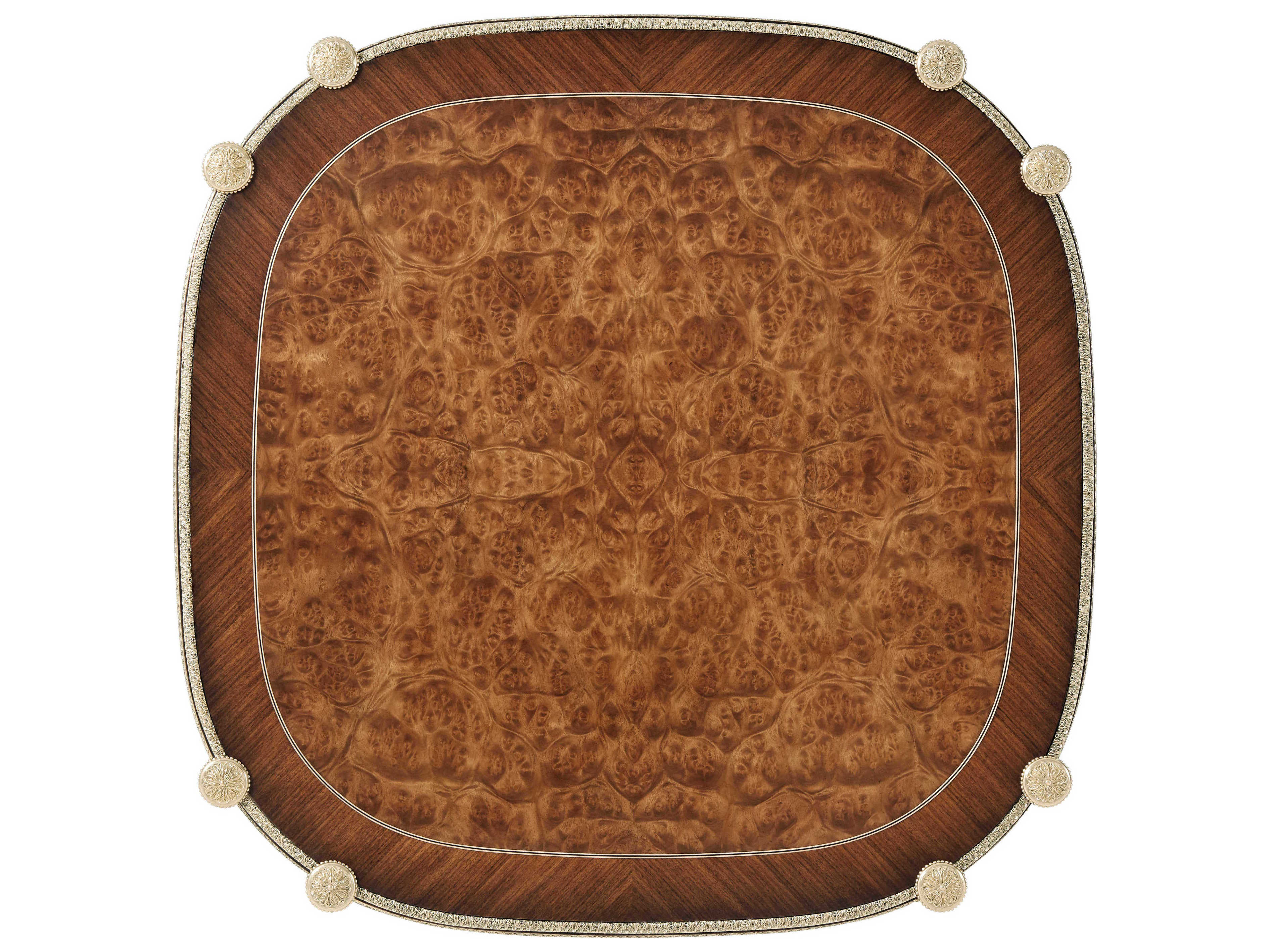 Theodore Alexander Stephen Church Square Wood Winterize The Timothy End Table