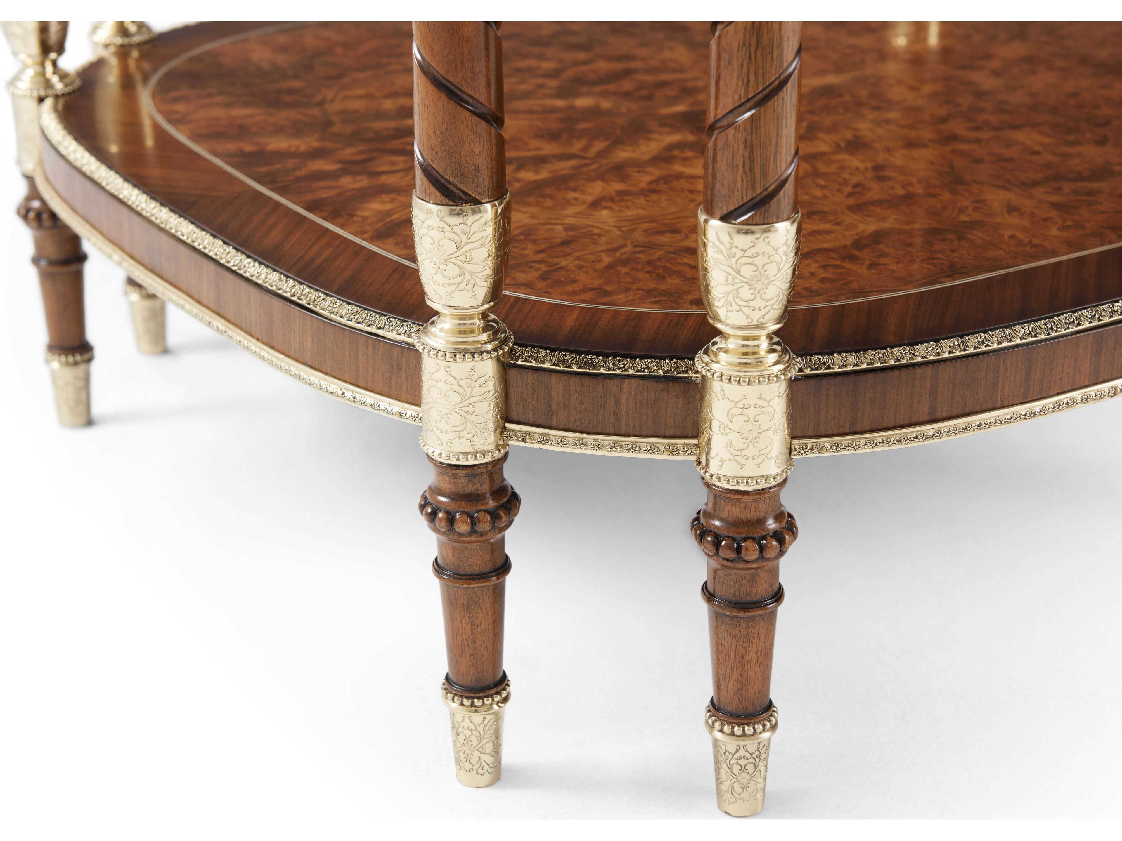 Theodore Alexander Stephen Church Square Wood Winterize The Timothy End Table