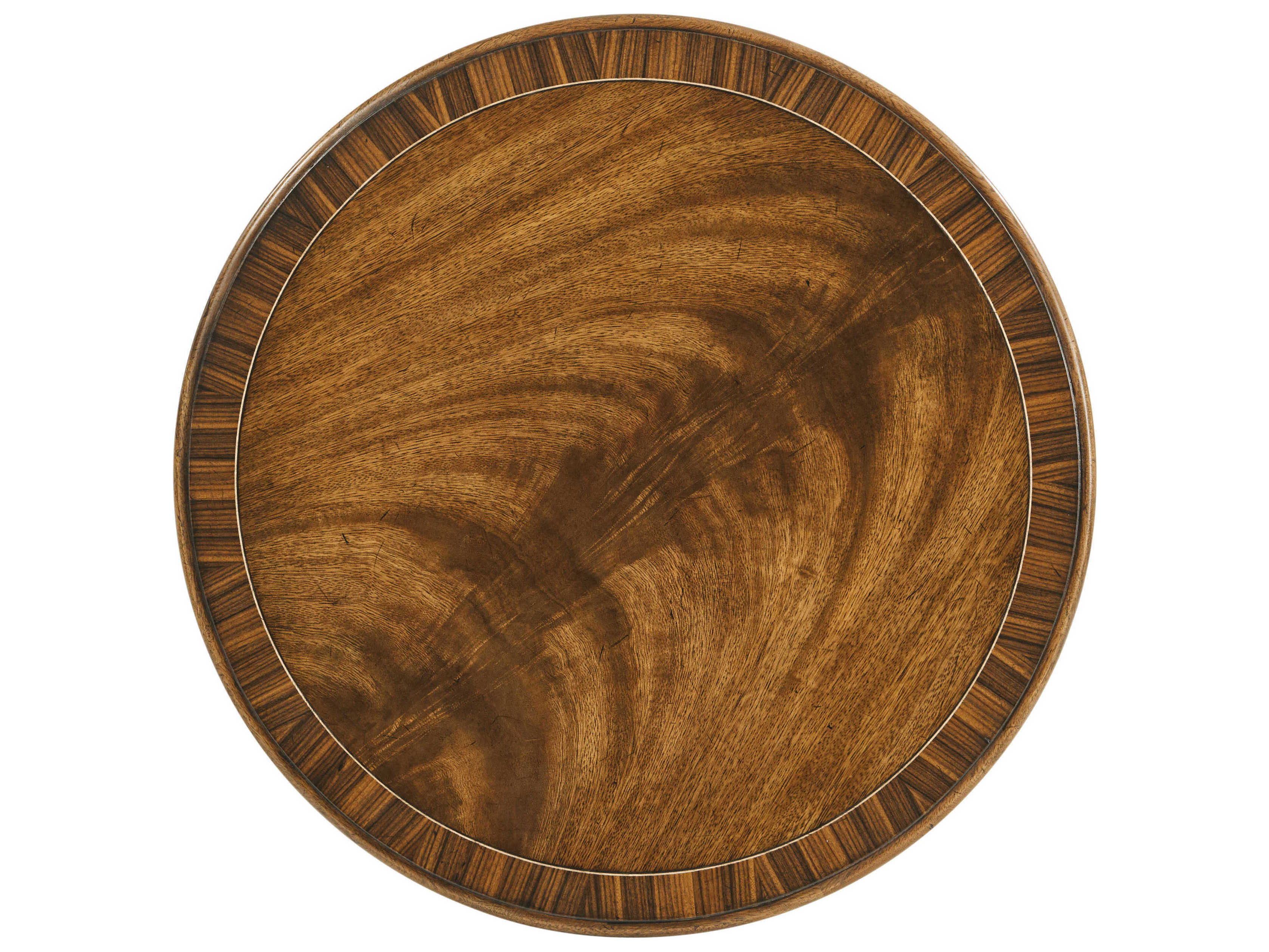 Theodore Alexander Sloane Round Wood Sc Cerejeira Sloane End Table