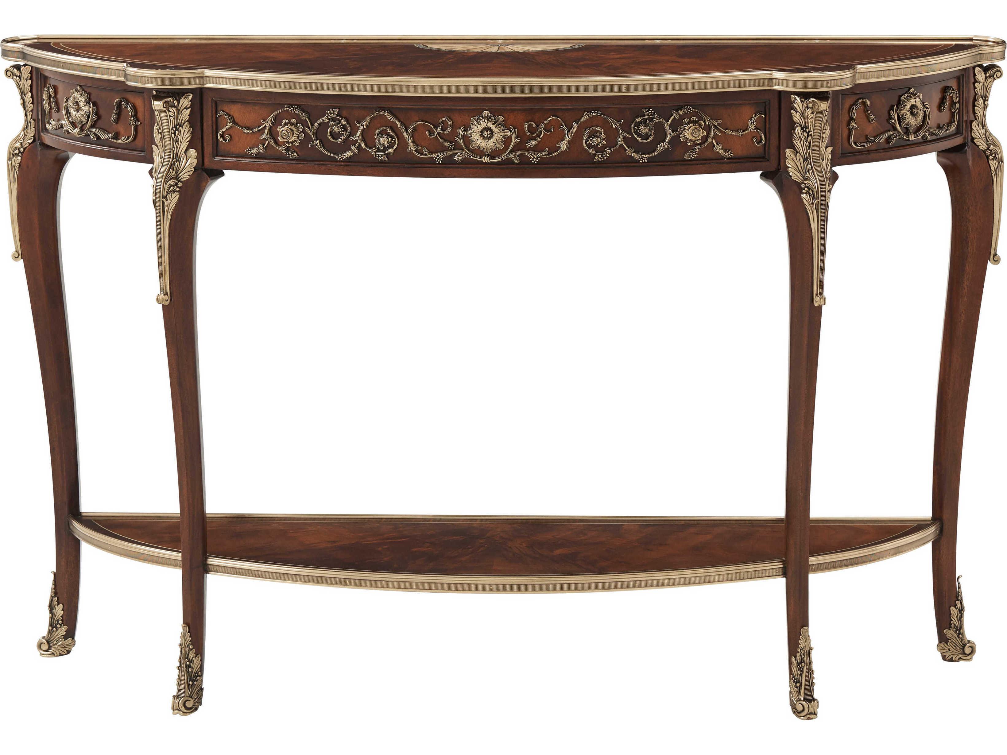 Theodore Alexander Stephen Church Wood Clean Ramsey Melina Console Table