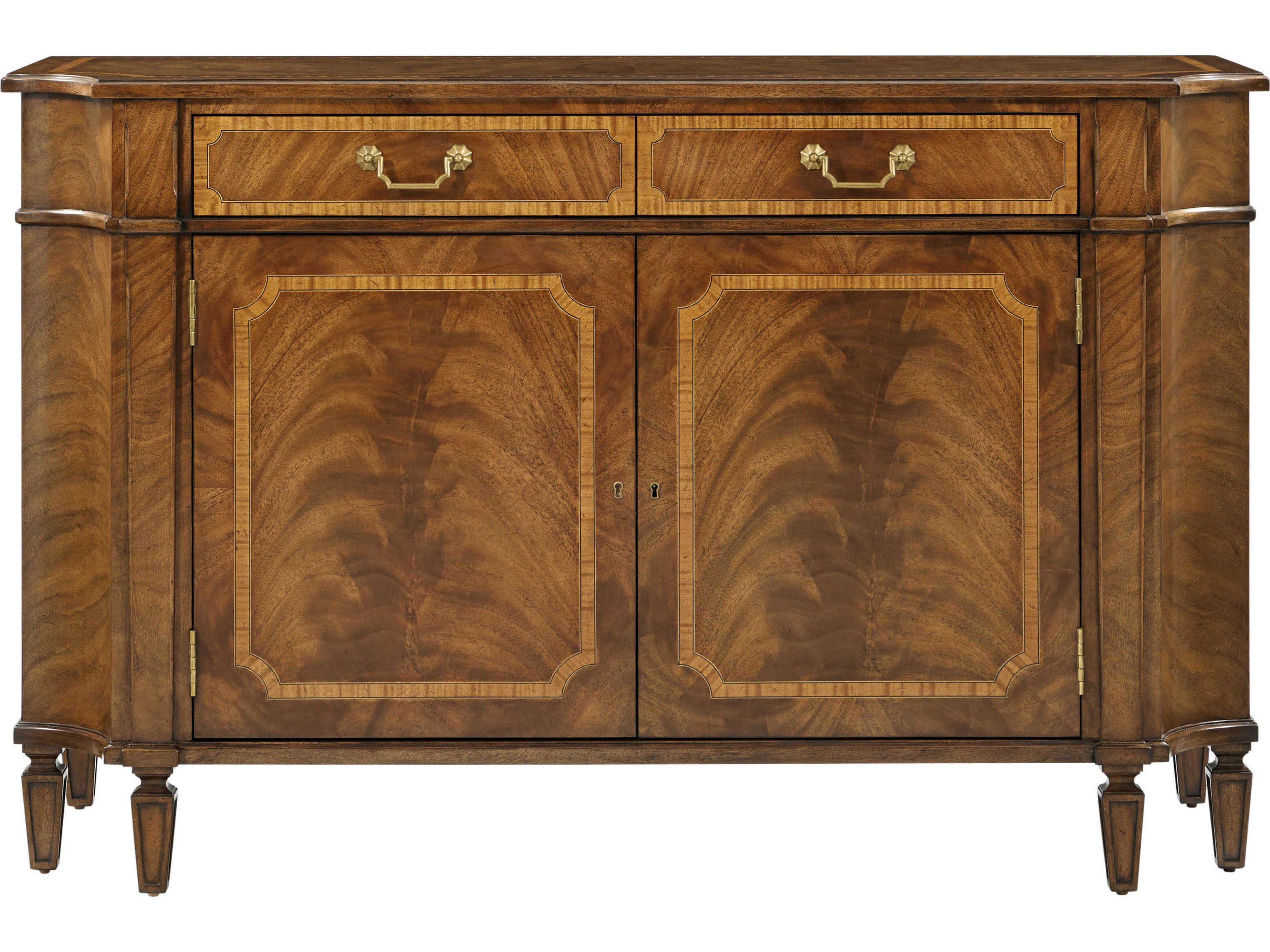 Theodore Alexander Sloane Classic English Brown Accent Chest