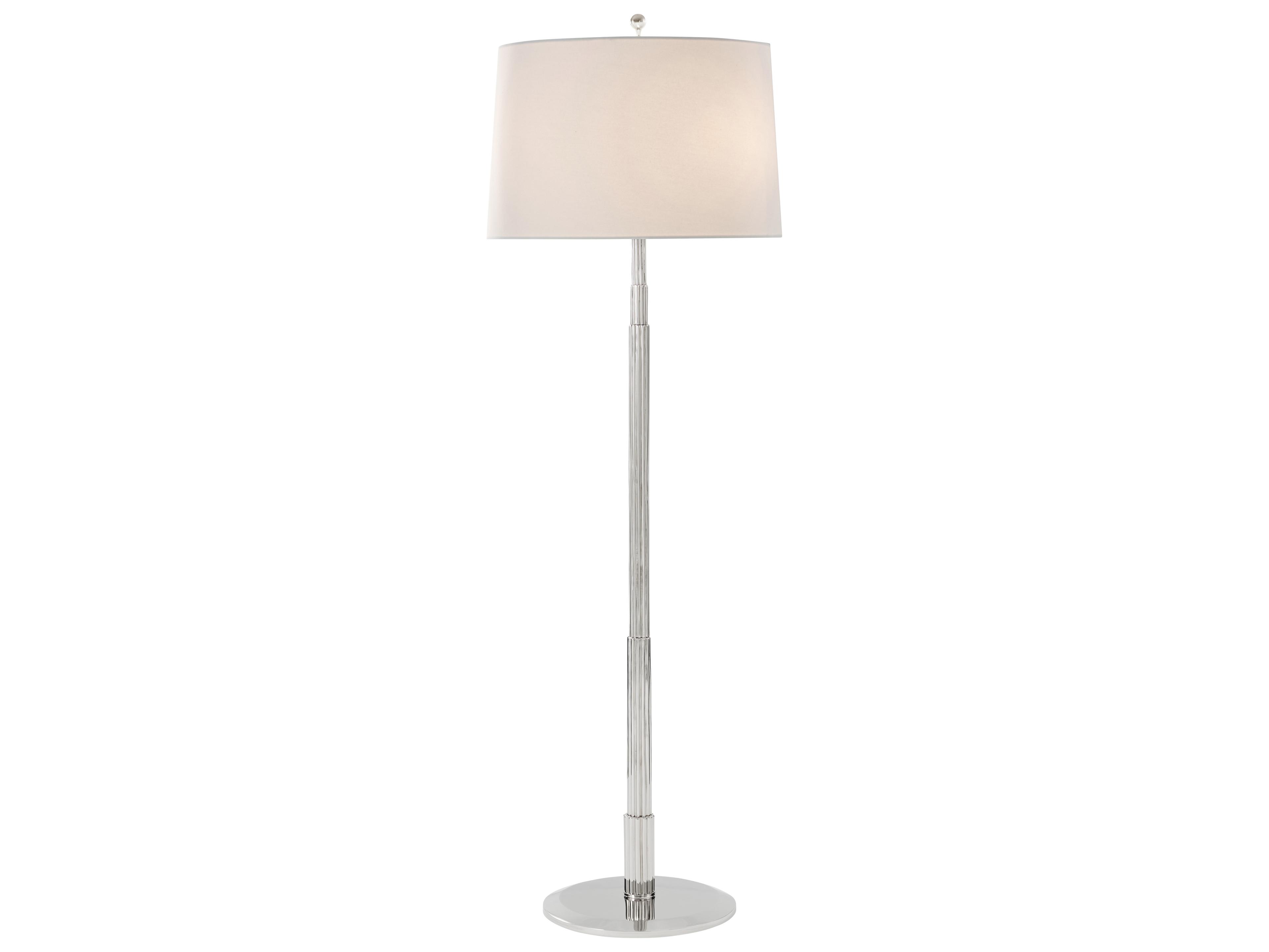 Theodore Alexander Ta Illuminations Chrome Floor Lamp