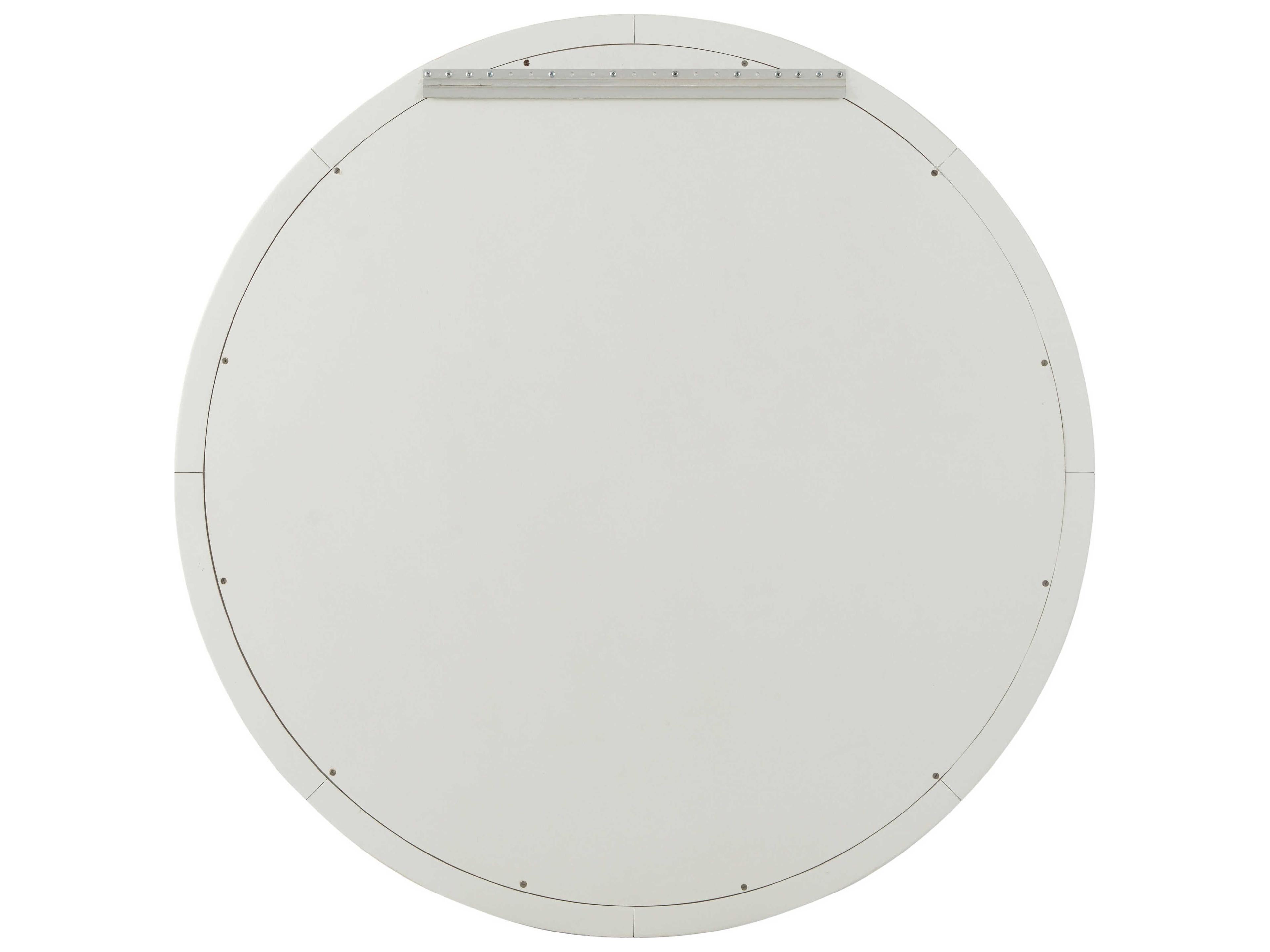 Theodore Alexander Breeze Round Sea Salt Wall Mirror